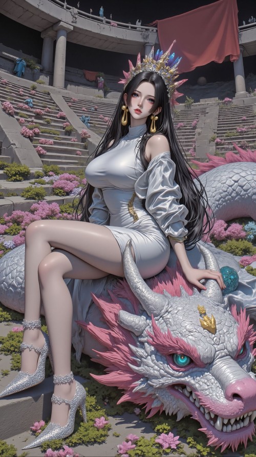 异兽系列-女帝壁纸#海贼王 #女帝 #二次元 #御姐 #动漫