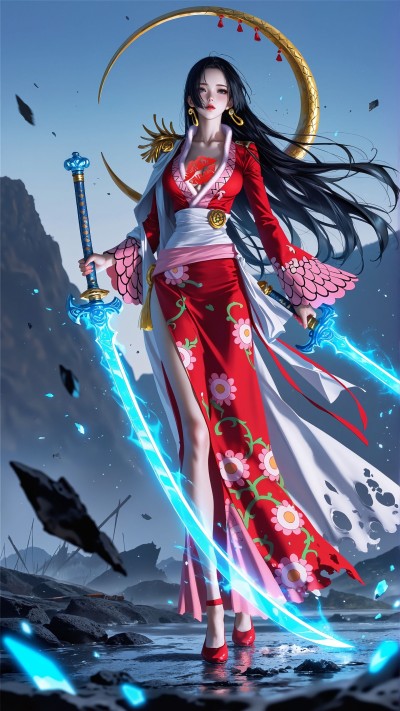 小试下古风#动漫 #海贼王 #完美身材 #二次元 #古风
