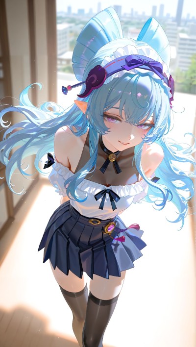 看呆了吗，你没忘记我们是来逛街的吧？#二创 #梦见月瑞希 #原神 #二次元 #好图分享