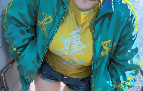 火影（纲手，雏田，天天，照美冥，井野，樱）#二次元 #同人 #火影忍者 #ai绘画