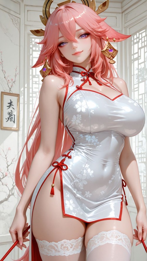 八重神子。#二次元 #动漫壁纸 #御姐 #好身材好气质 #这谁顶的住啊