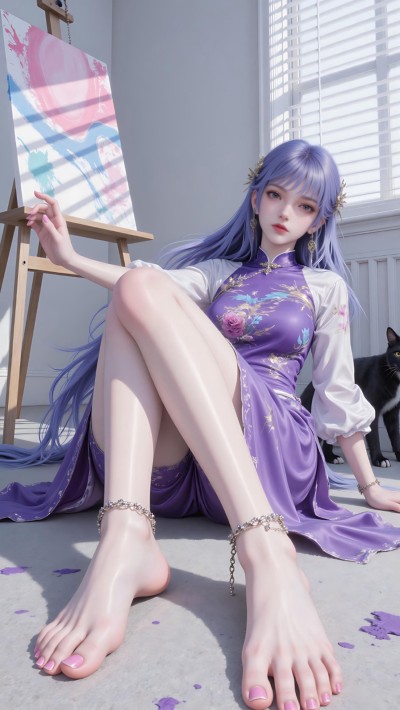 #神印王座#圣采儿#国漫女神#动漫#颜值