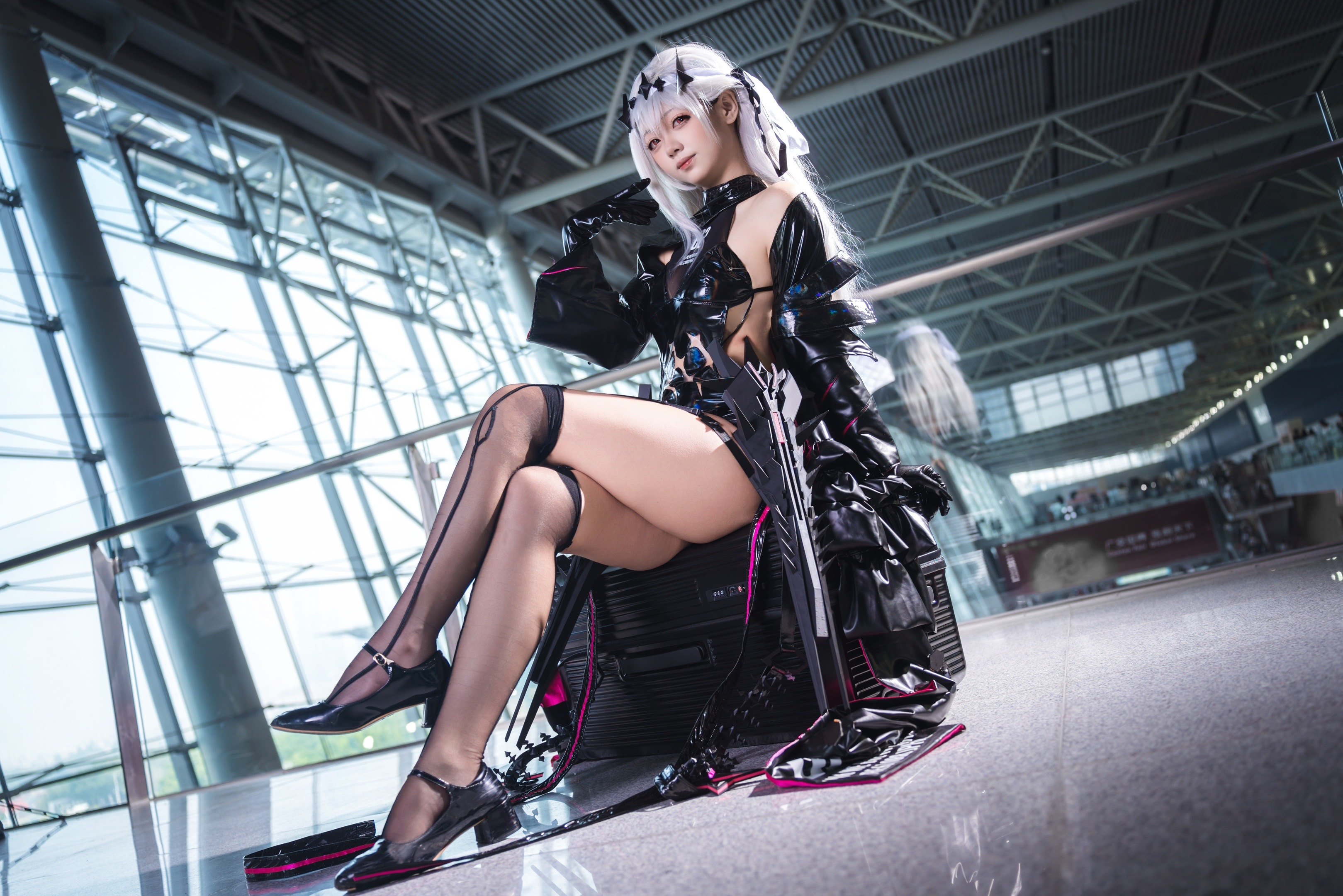 @月定_ 再一次为我缠上绷带吧 cos cosplay nikke nikke胜利女神 nikke神罚  第3张