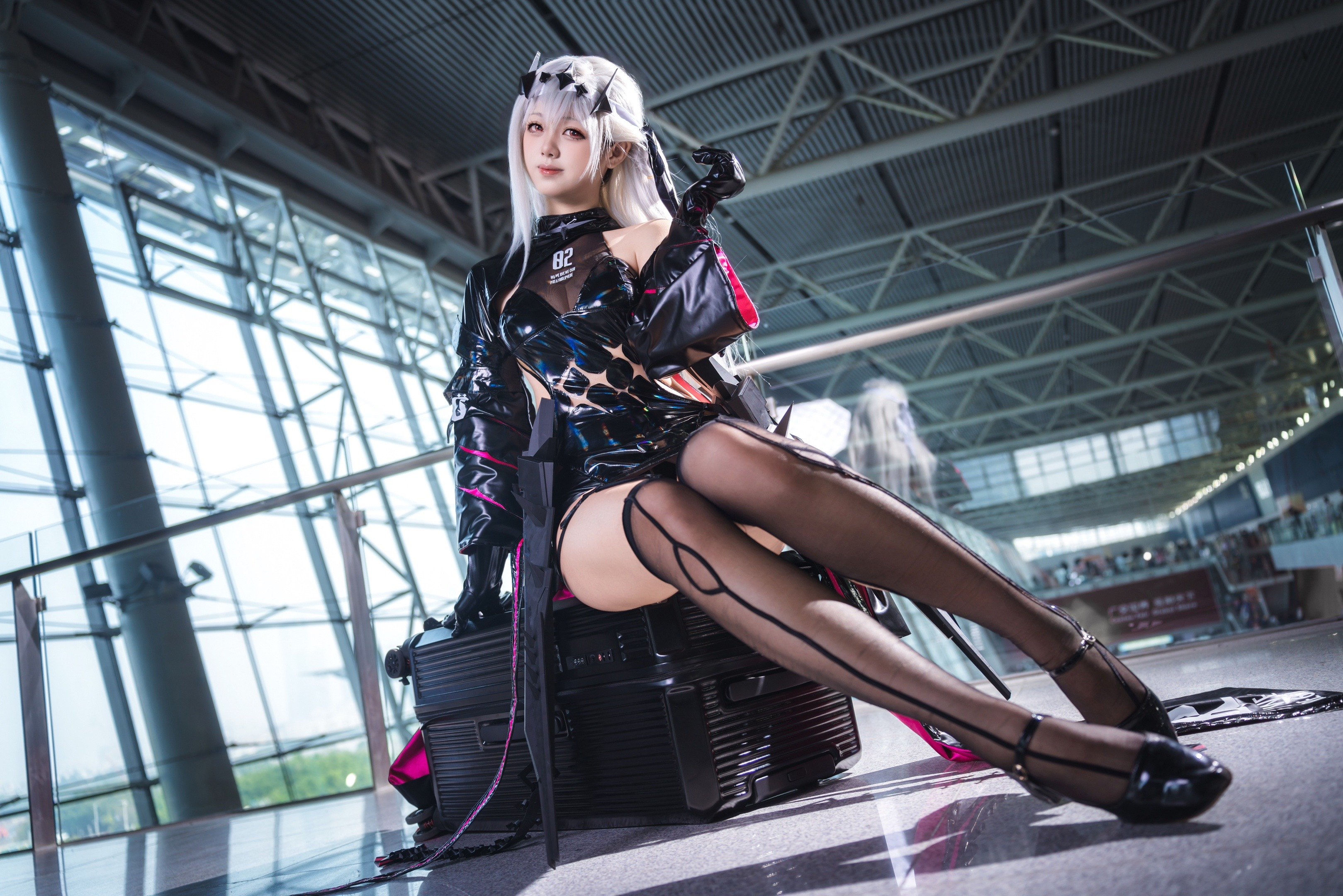 @月定_ 再一次为我缠上绷带吧 cos cosplay nikke nikke胜利女神 nikke神罚  第2张