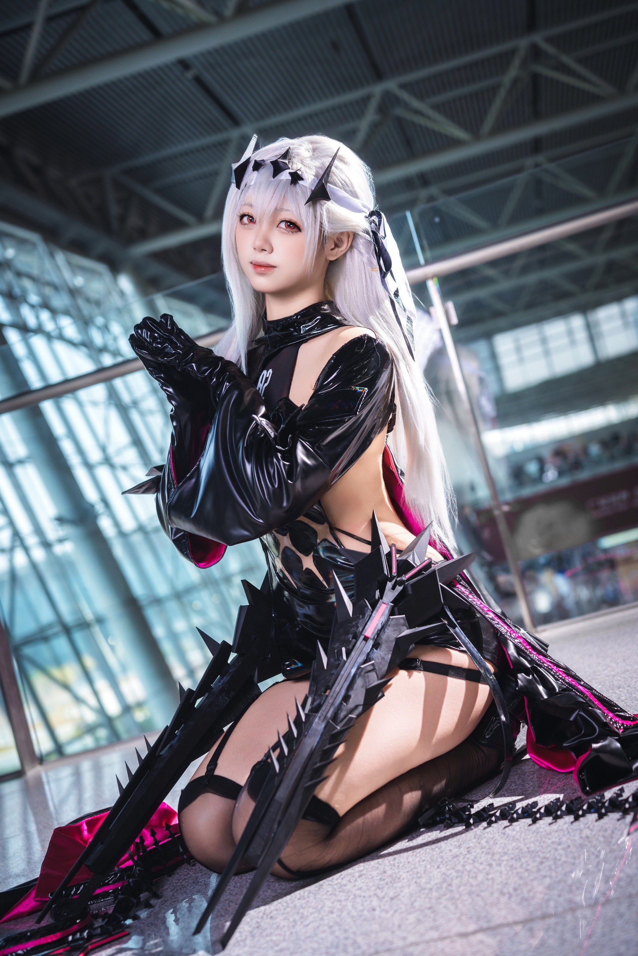 @月定_ 再一次为我缠上绷带吧 cos cosplay nikke nikke胜利女神 nikke神罚  第4张