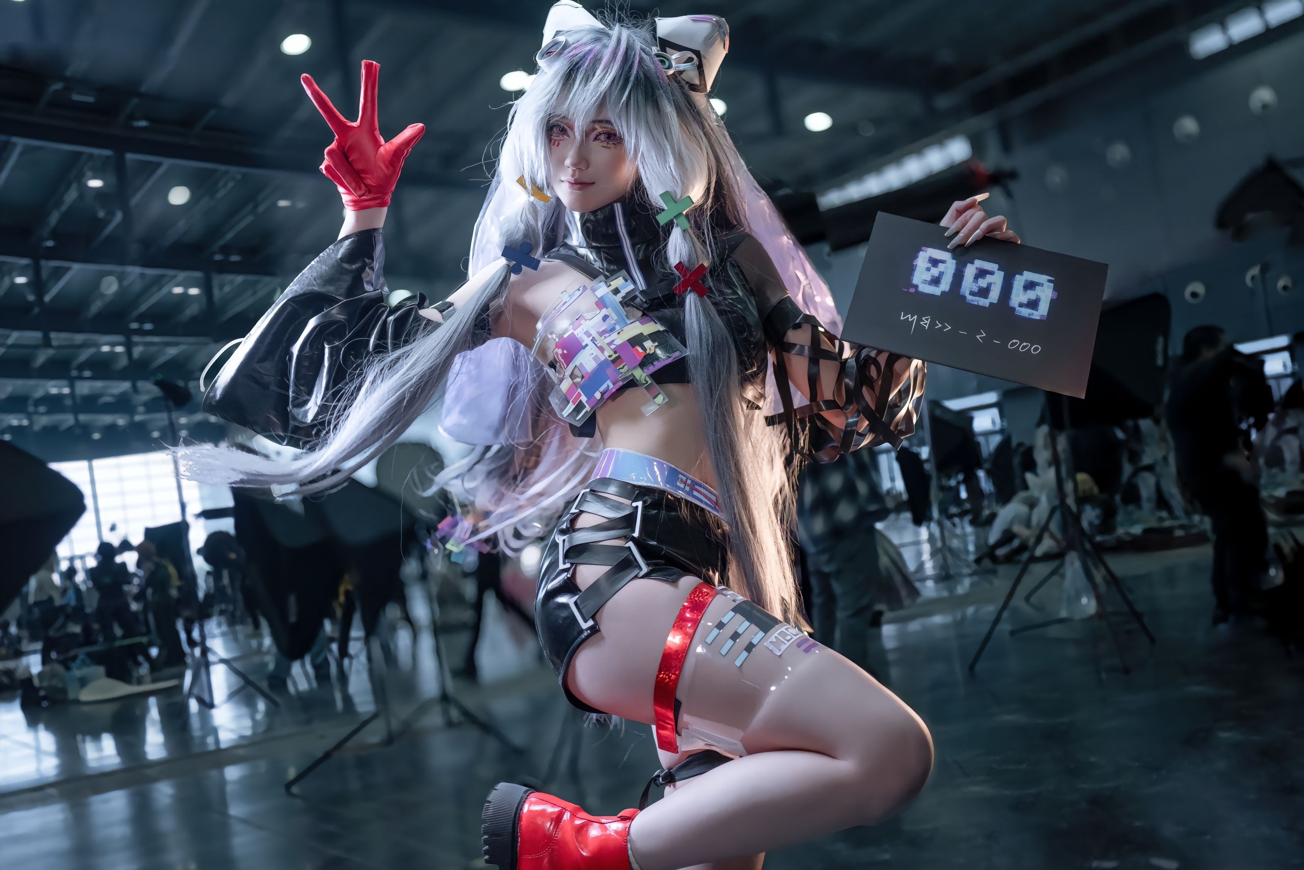 后期@白鹤Tsuru cos 二次元 漫展 cosplay  第3张