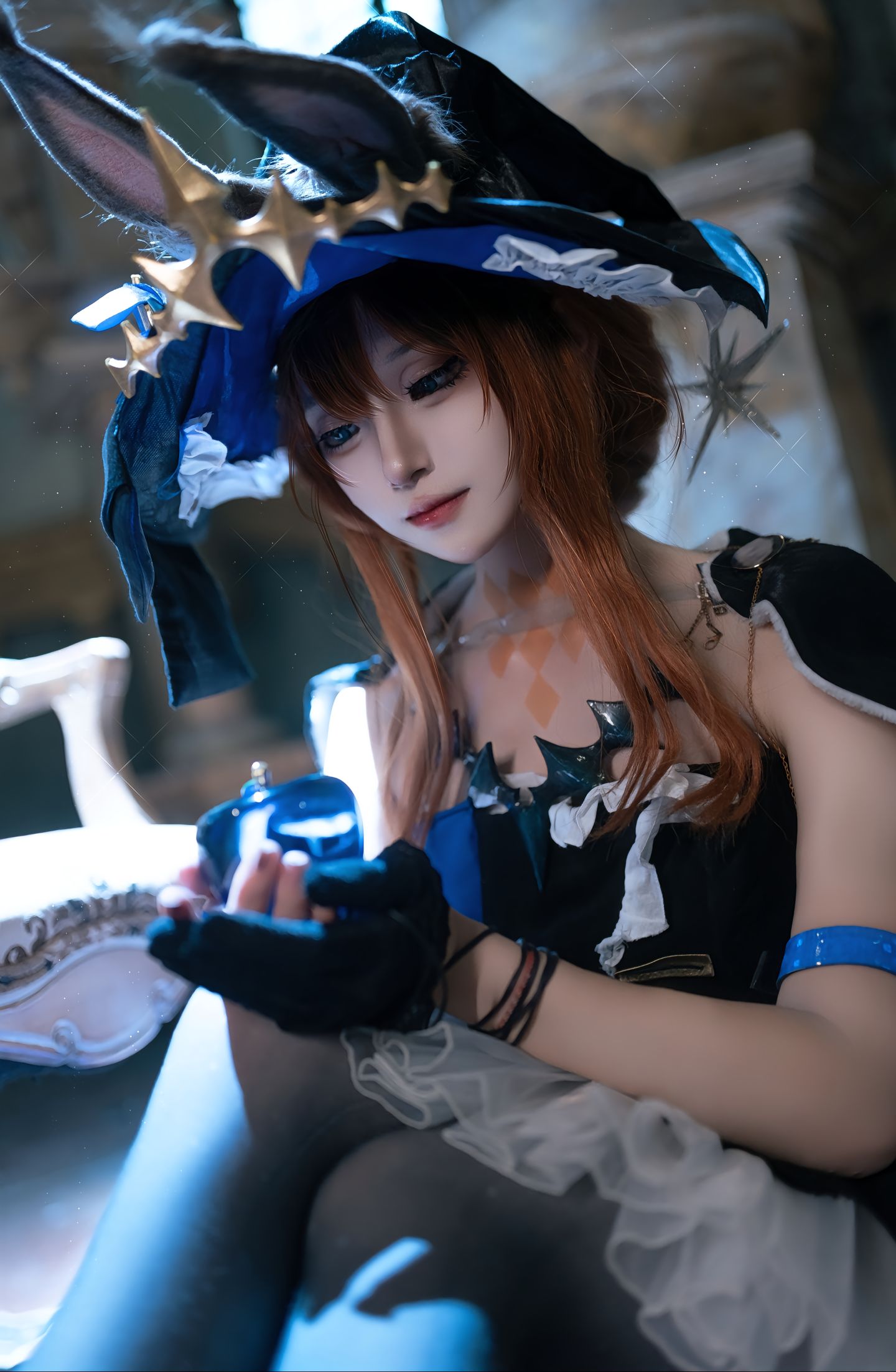 dy@不蛾子 阿米娅 音律阿米娅 明日方舟 cos 阿米娅cos 摄影@嘉神川诺艾尔是小天使ovO（📸摄影版）  第6张