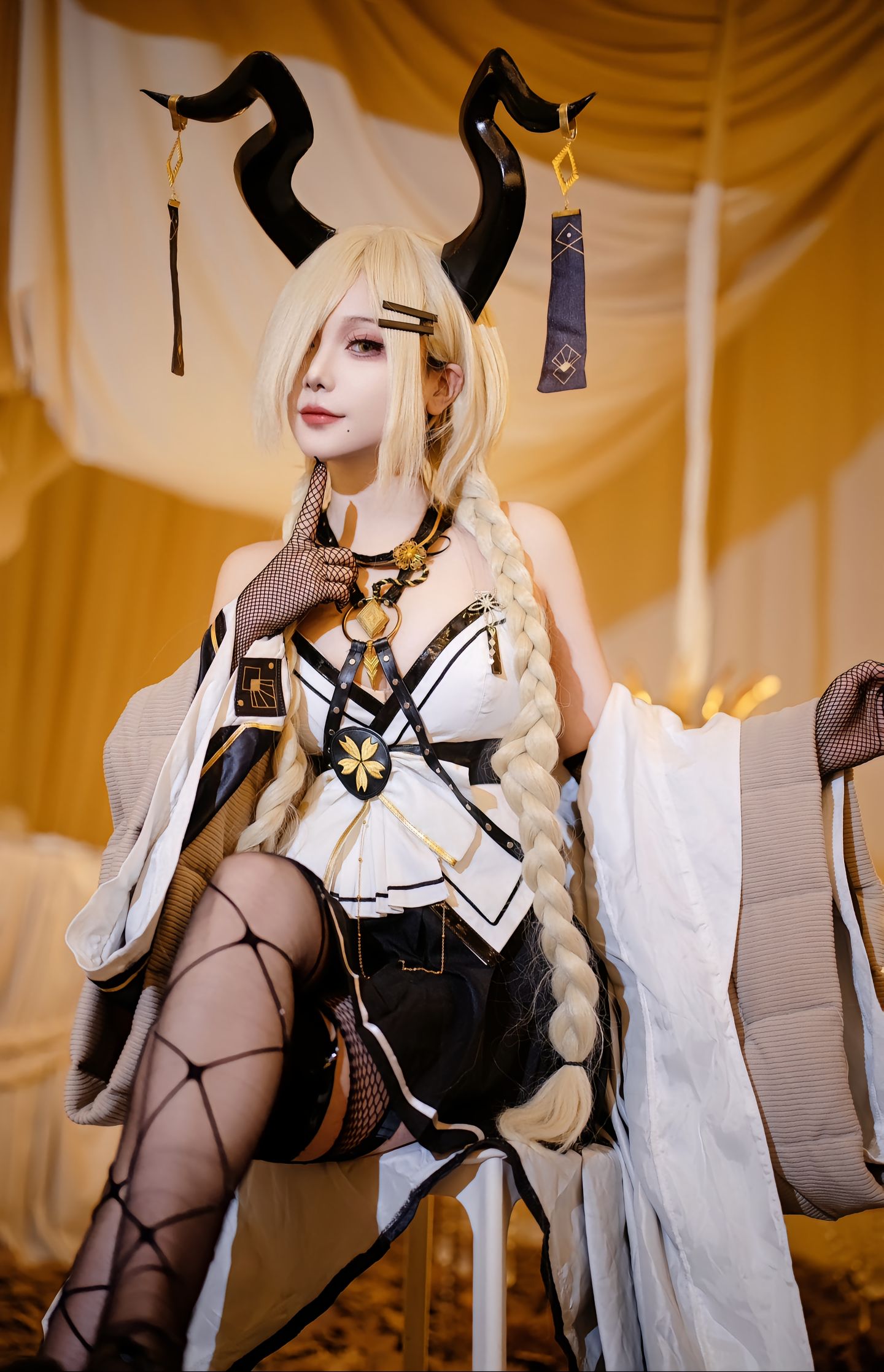 dy@绛南学姐ovo 怎么还不谈恋爱，不会是在等我吧 一种很新的cosplay 二次元 碧蓝航线 尾张cos cos  第6张