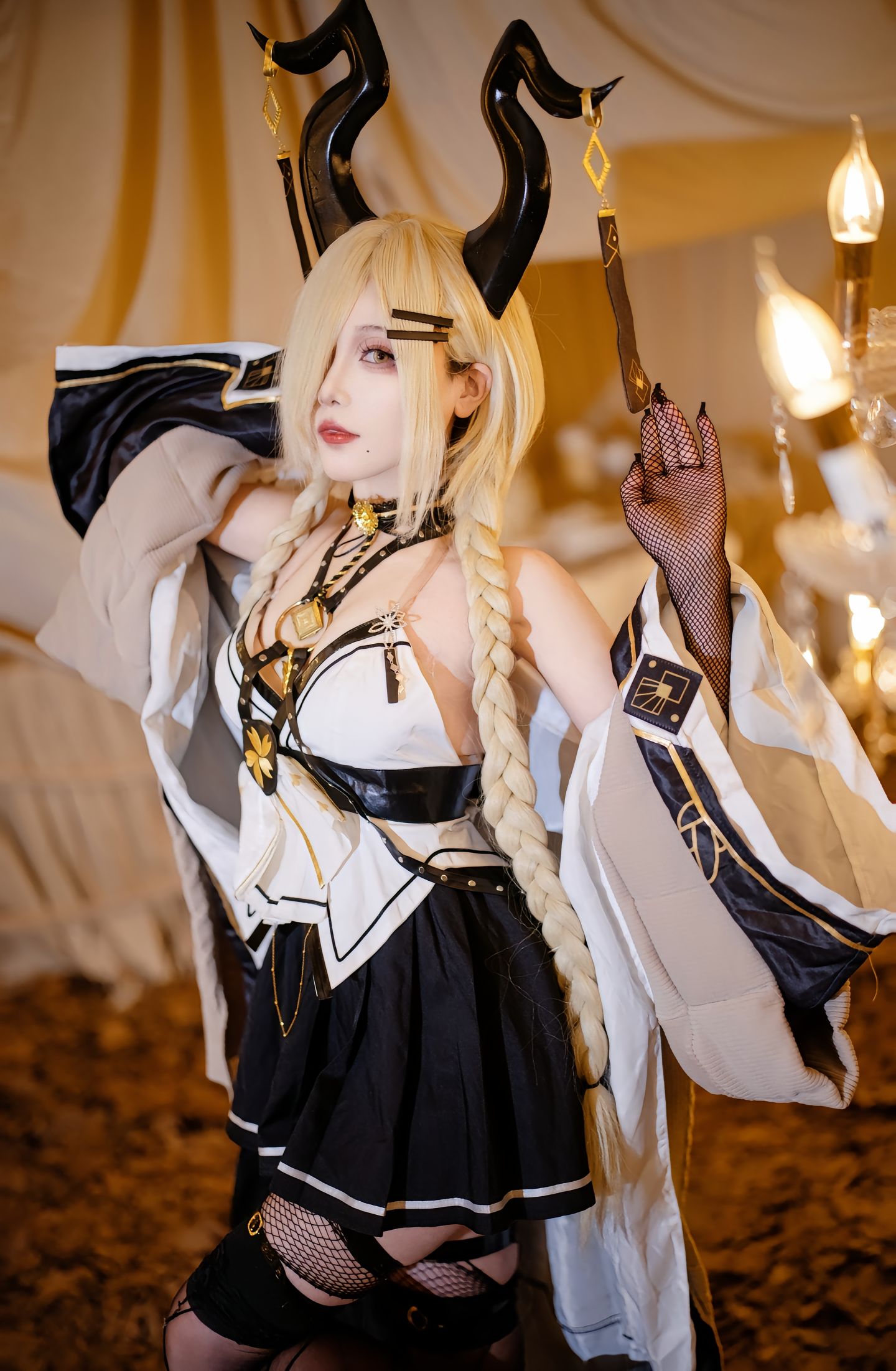 dy@绛南学姐ovo 怎么还不谈恋爱，不会是在等我吧 一种很新的cosplay 二次元 碧蓝航线 尾张cos cos  第5张