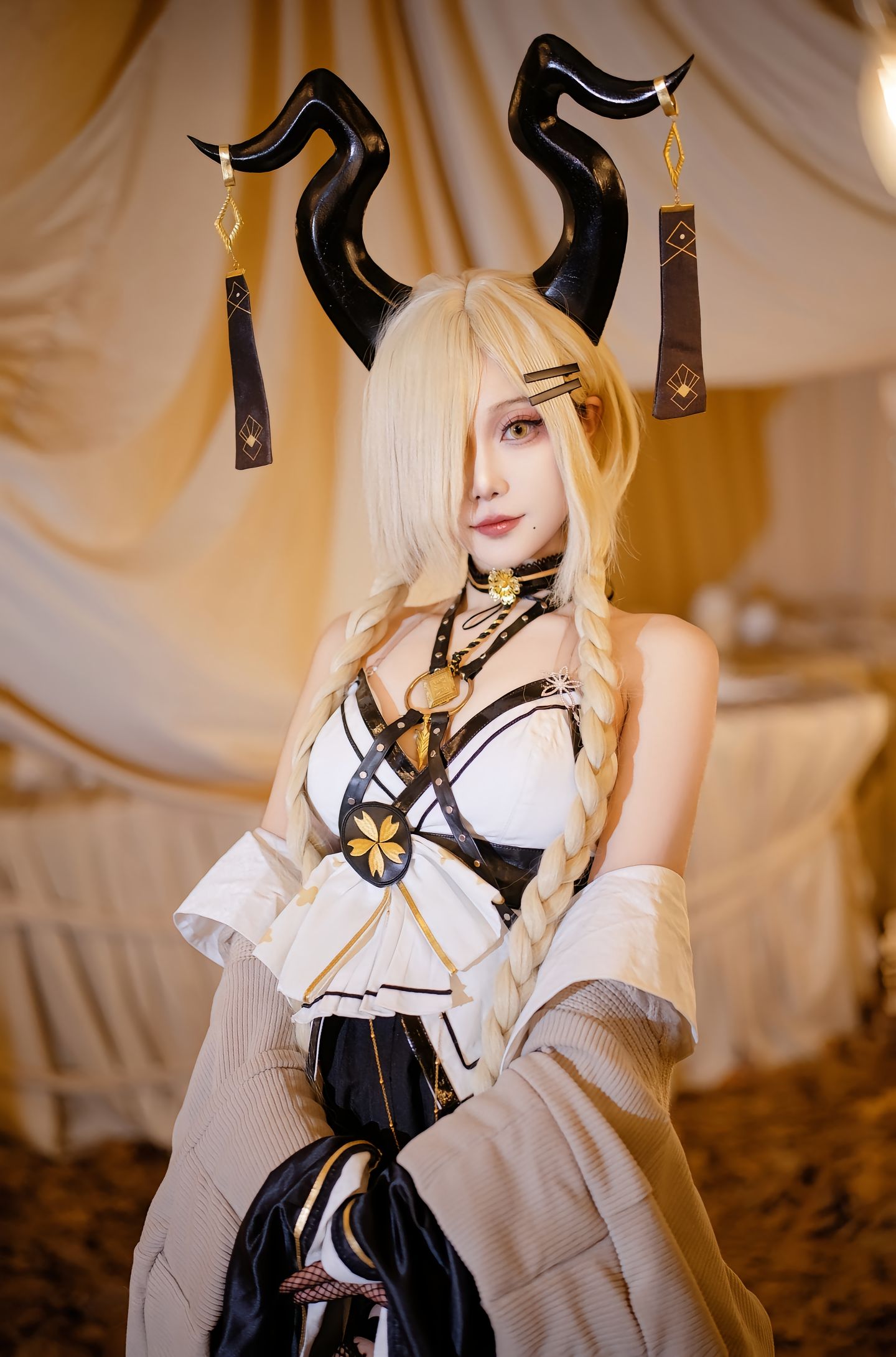 dy@绛南学姐ovo 怎么还不谈恋爱，不会是在等我吧 一种很新的cosplay 二次元 碧蓝航线 尾张cos cos  第9张