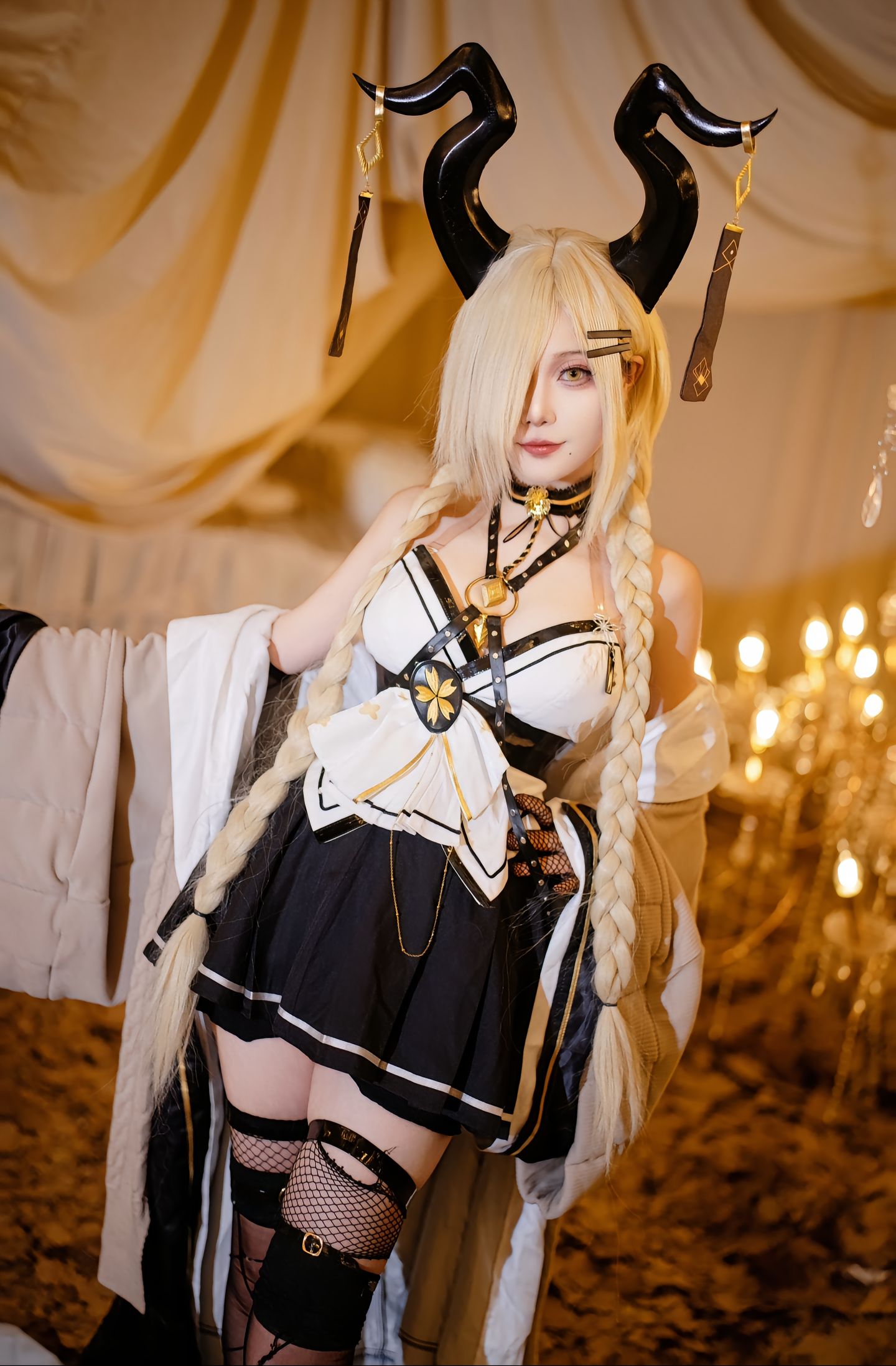 dy@绛南学姐ovo 怎么还不谈恋爱，不会是在等我吧 一种很新的cosplay 二次元 碧蓝航线 尾张cos cos  第4张