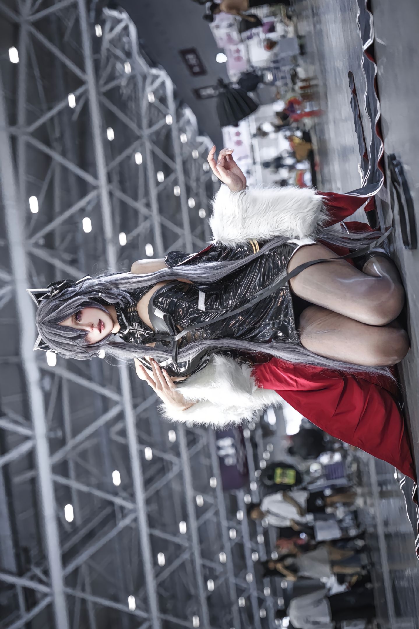 dy@月喑yīn 你来了 我的使魔兼主人 cos 碧蓝航线 御姐 漫展 场照  第3张