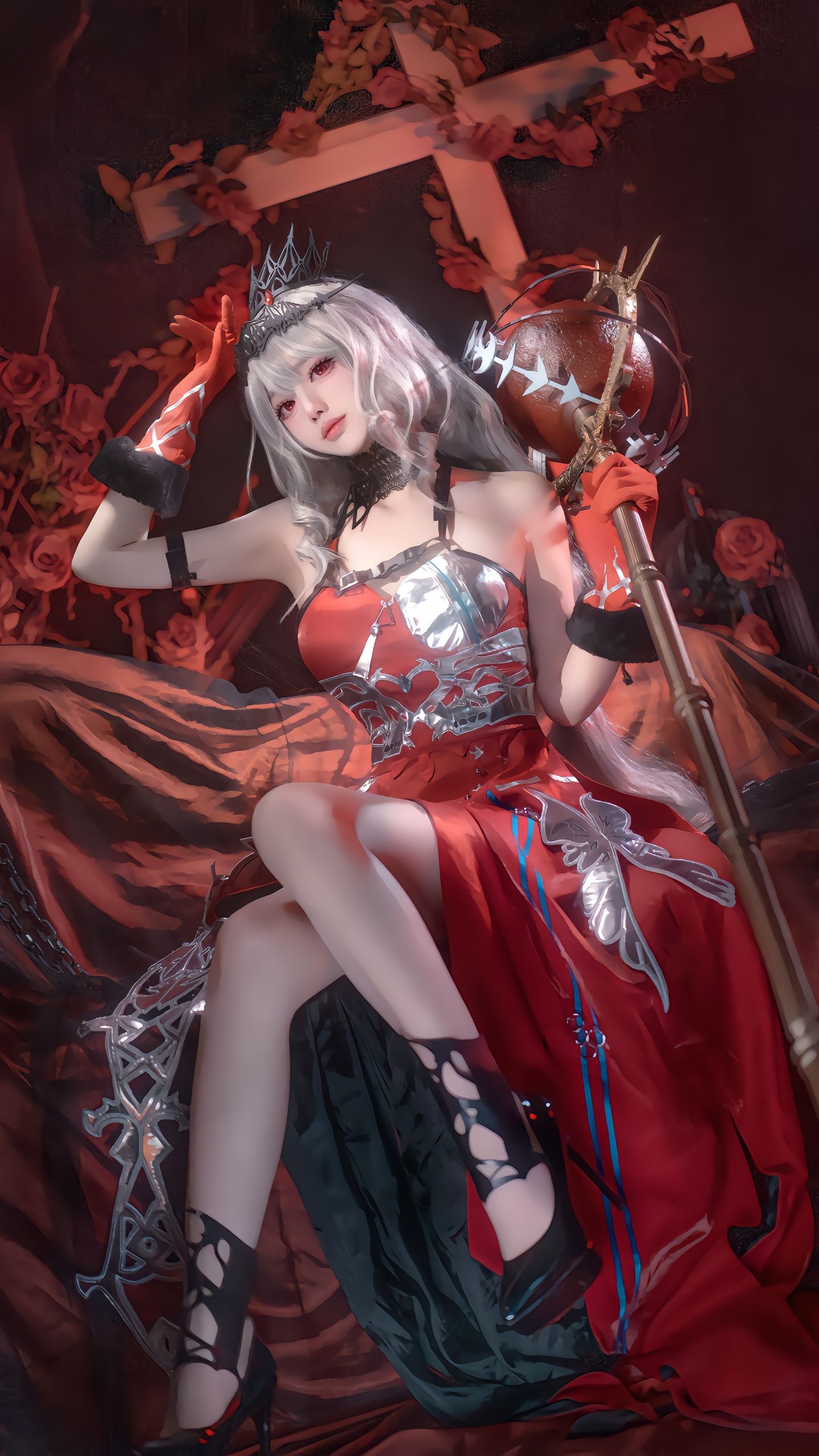dy@绝世蘑菇,cos壁纸,cosplay,手机高清壁纸,美女壁纸  第3张