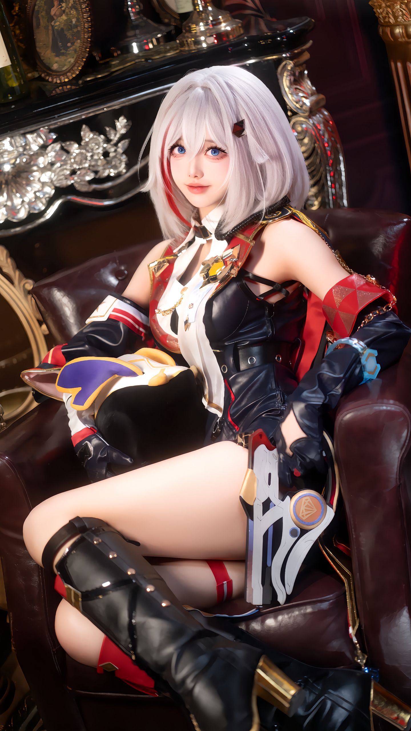 dy@绝世蘑菇,cos壁纸,cosplay,手机高清壁纸,美女壁纸  第6张