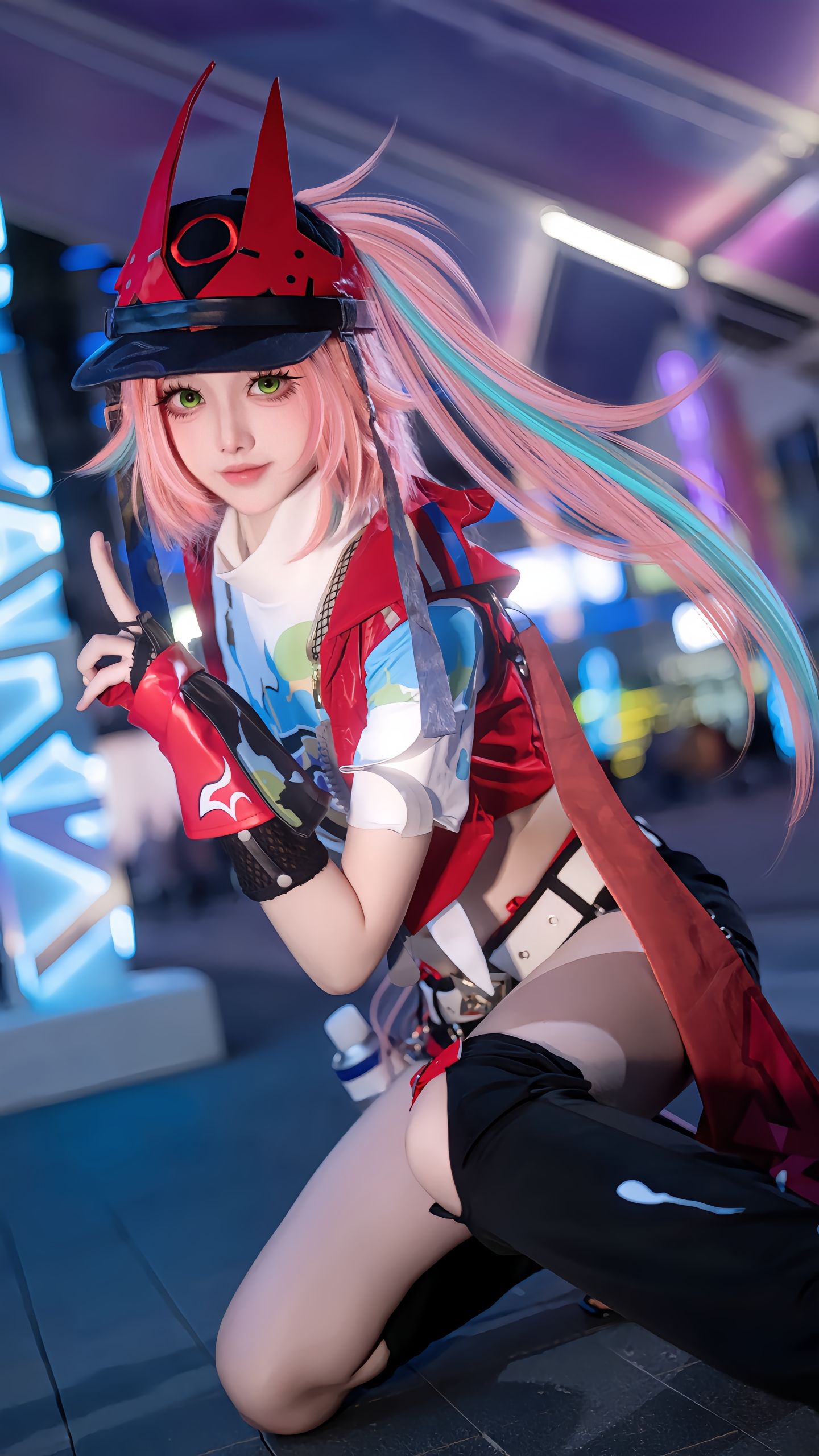 dy@绝世蘑菇,cos壁纸,cosplay,手机高清壁纸,美女壁纸  第2张