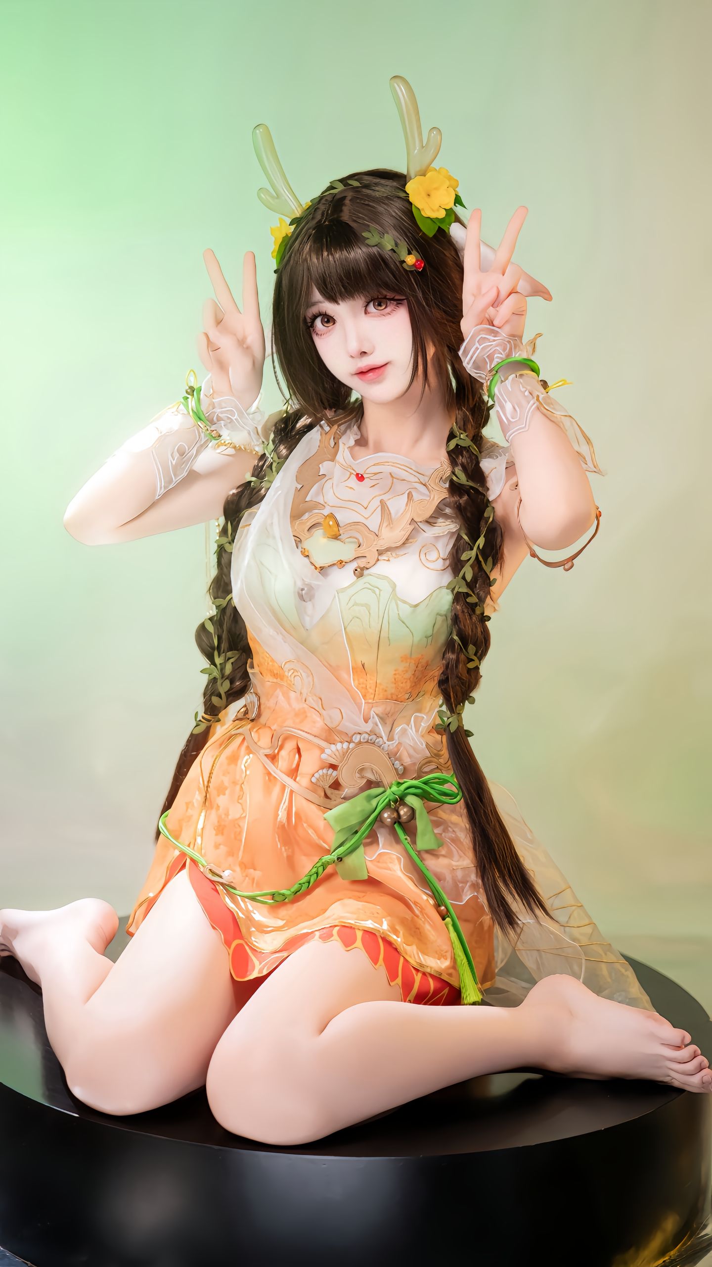 dy@绝世蘑菇,cos壁纸,cosplay,手机高清壁纸,美女壁纸  第2张