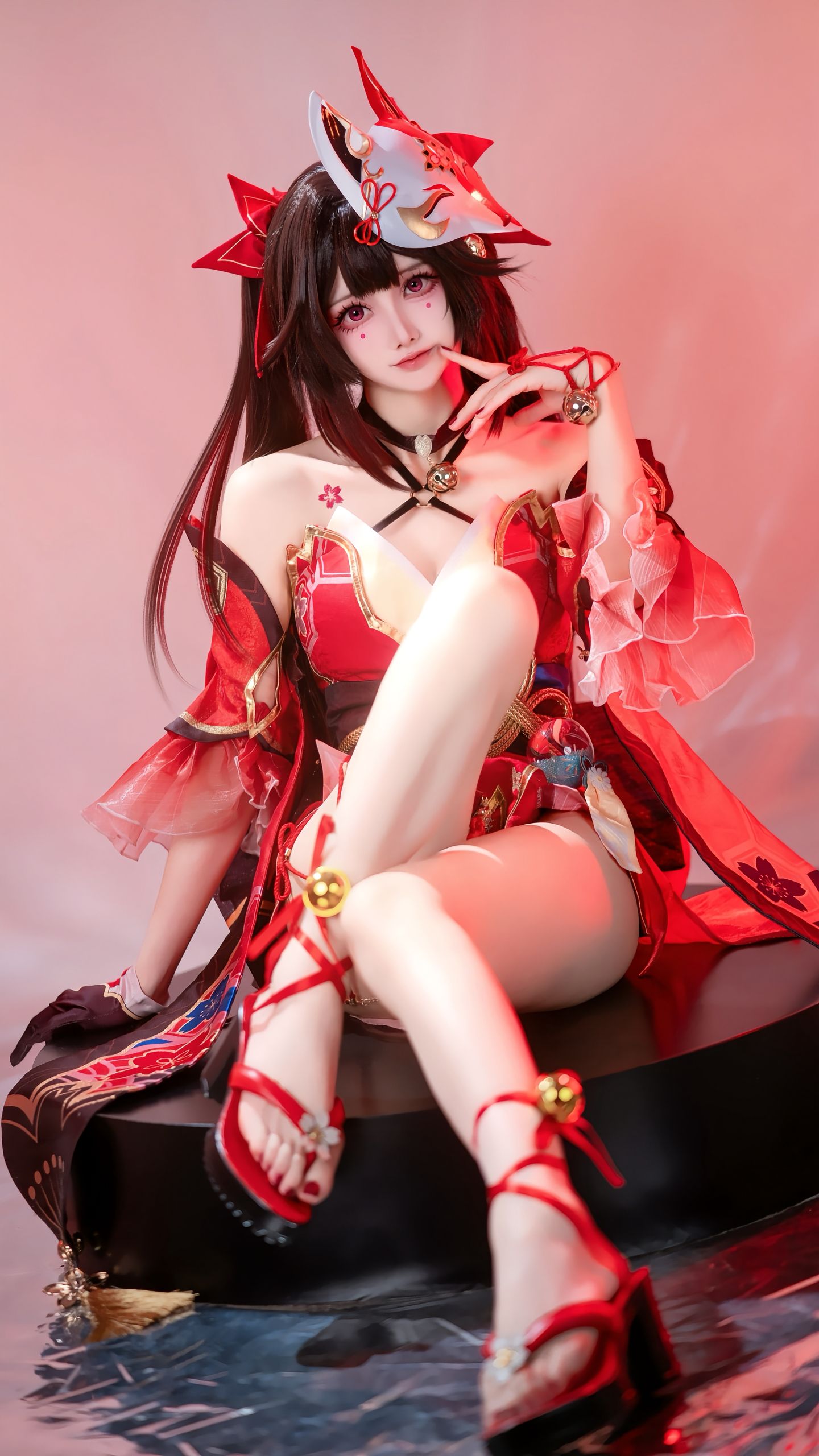 dy@绝世蘑菇,cos壁纸,cosplay,手机高清壁纸,美女壁纸  第2张