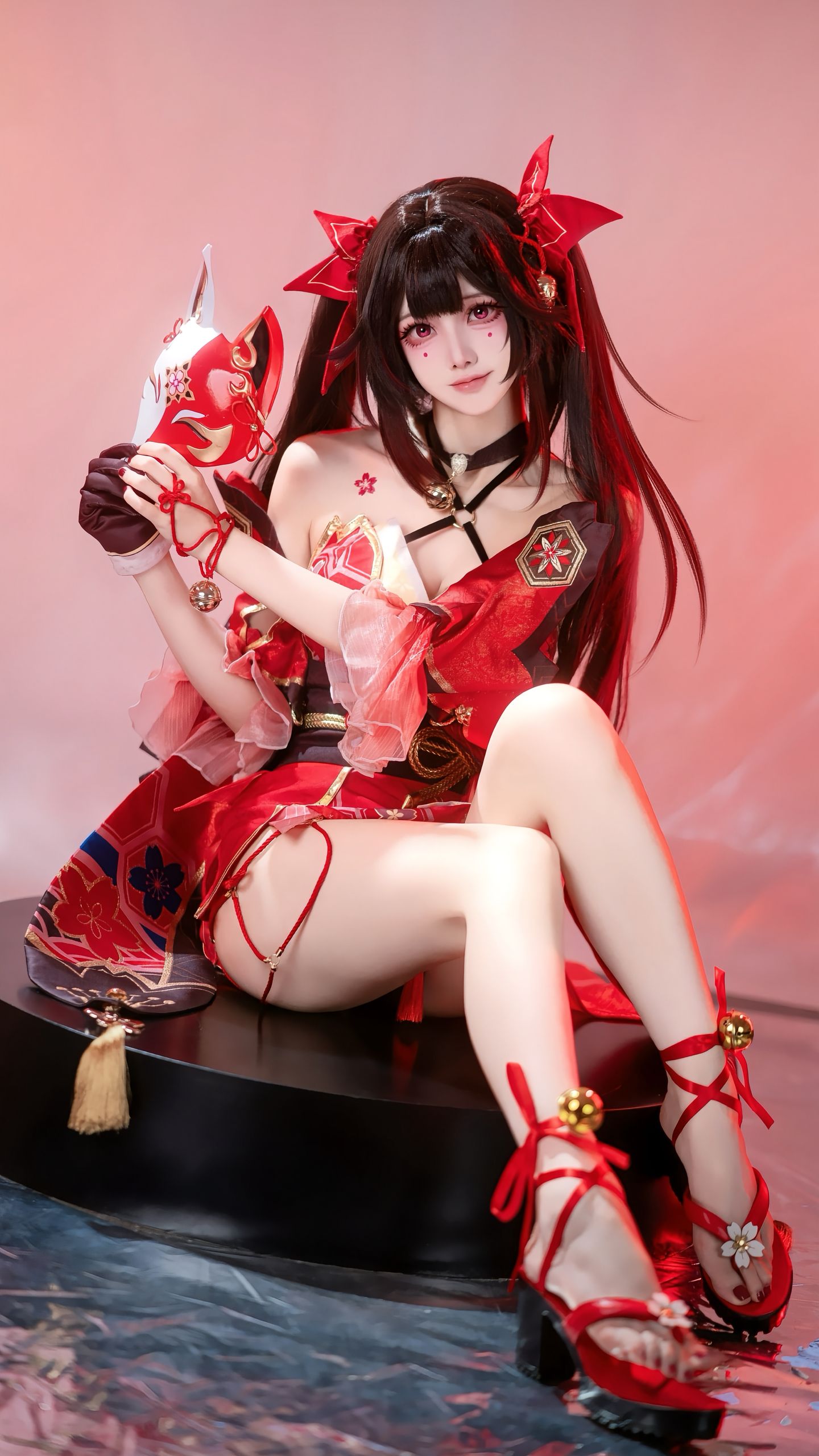 dy@绝世蘑菇,cos壁纸,cosplay,手机高清壁纸,美女壁纸  第3张