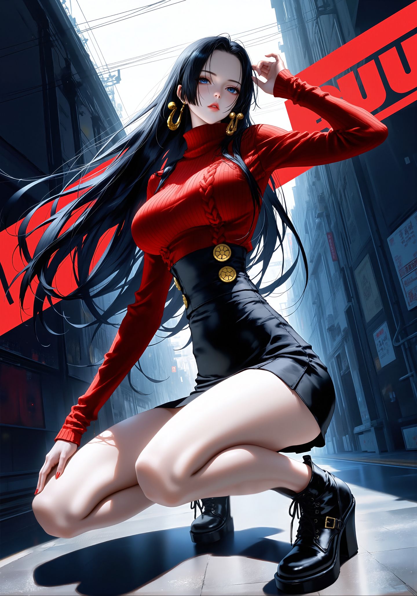 海贼系列-女团#二次元 #海贼王 #动漫 #动漫壁纸 #完美身材  第1张