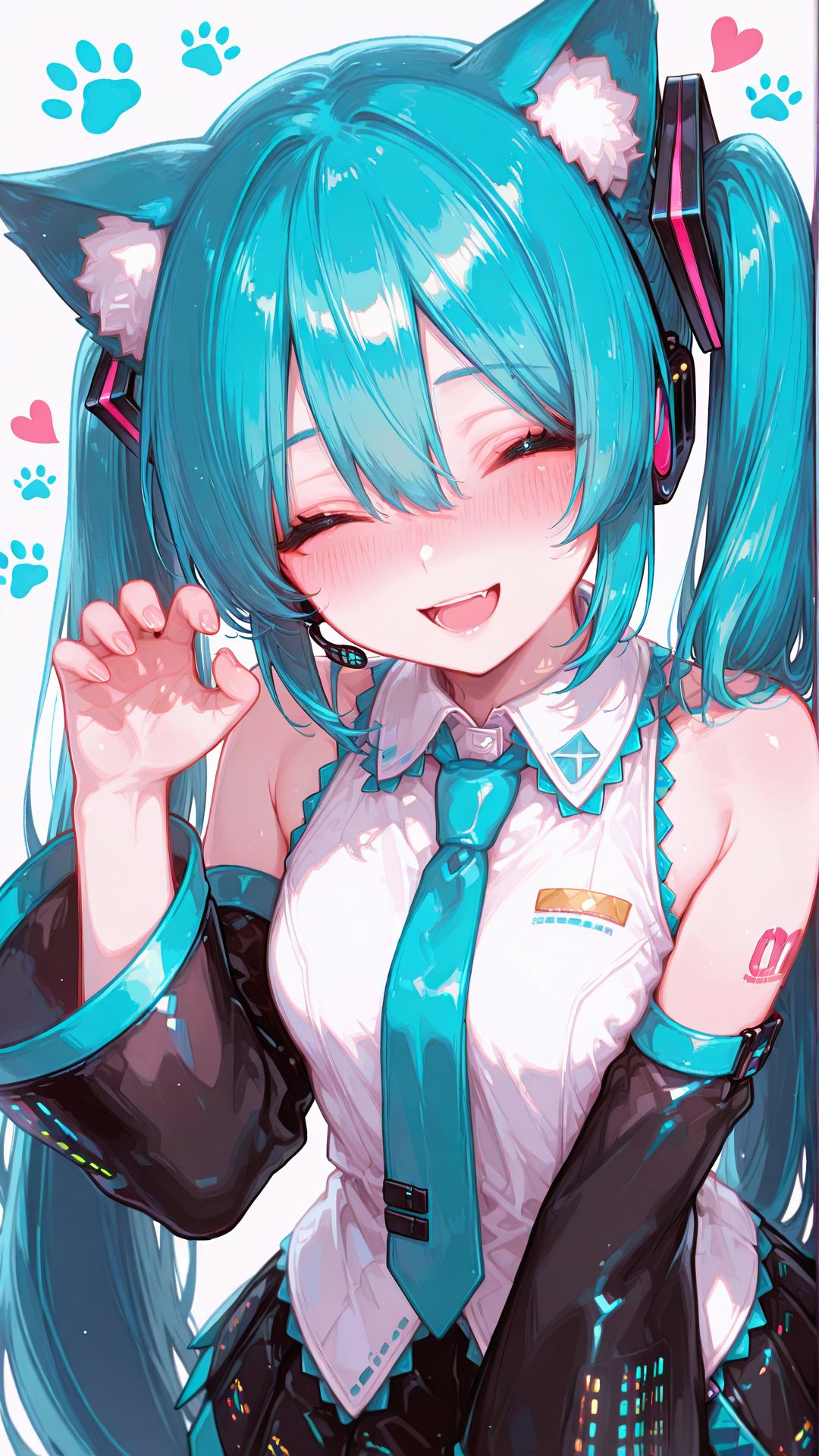 #屏保 #ai绘画 #初音未来 #miku  第1张