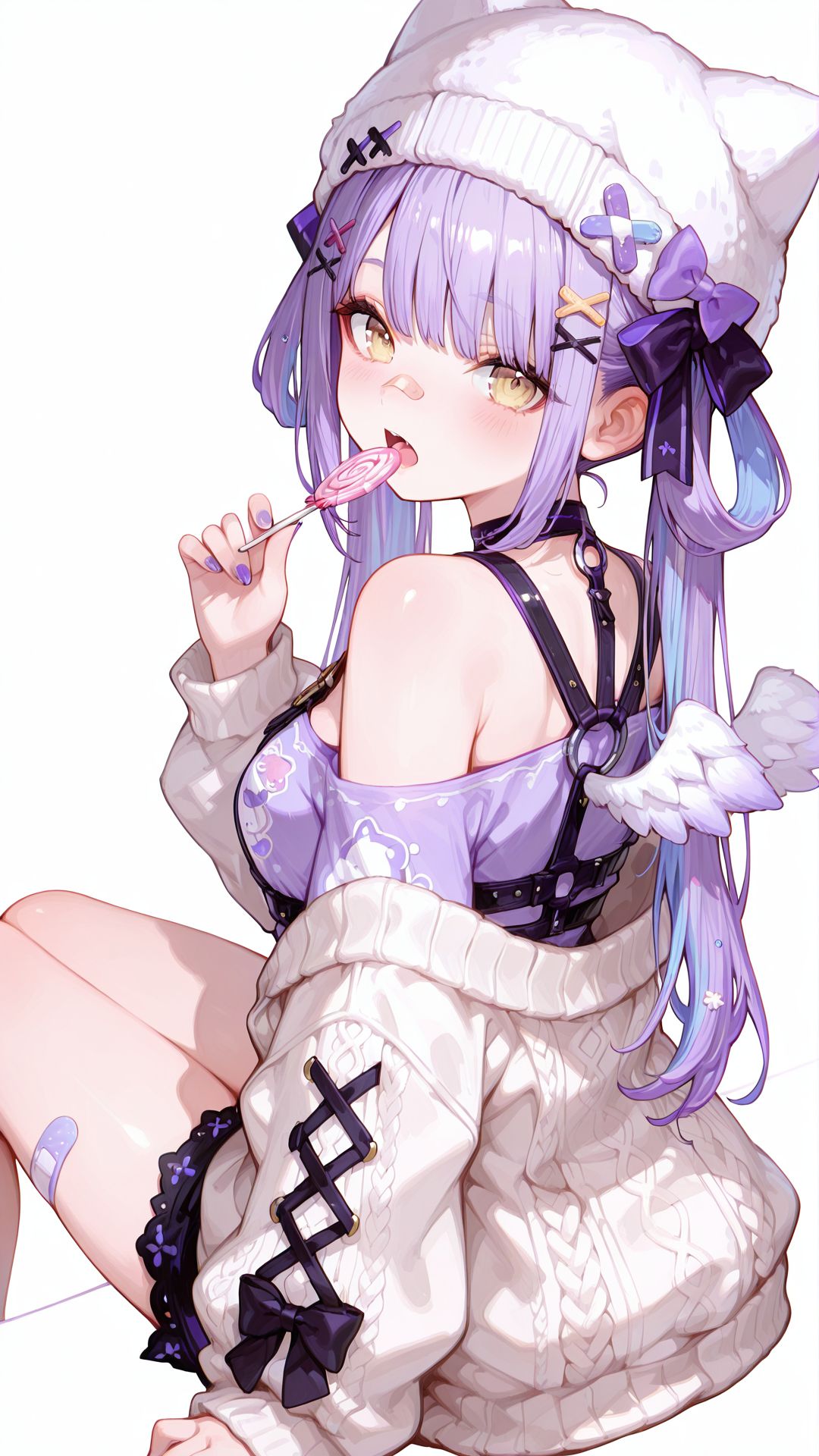 #ai绘画 #手机壁纸 #二次元 #动漫图片  第2张