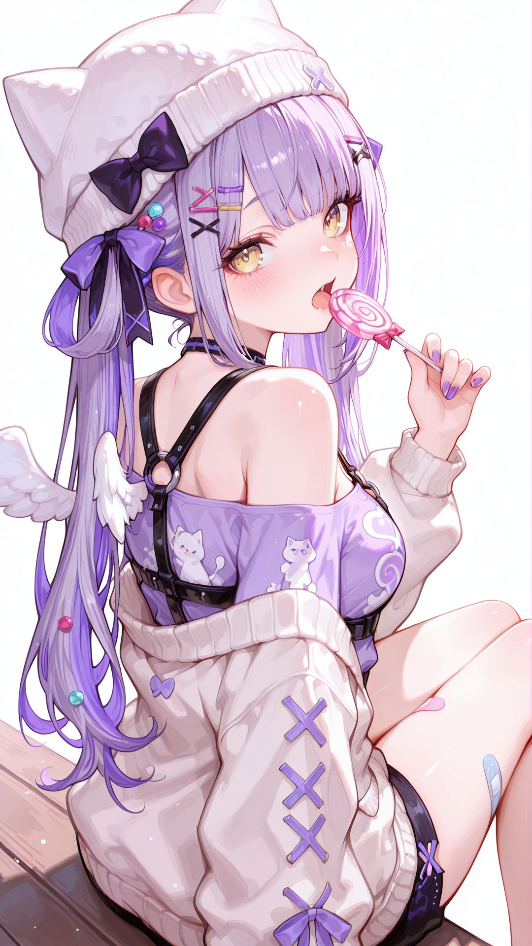 #ai绘画 #手机壁纸 #二次元 #动漫图片  第4张
