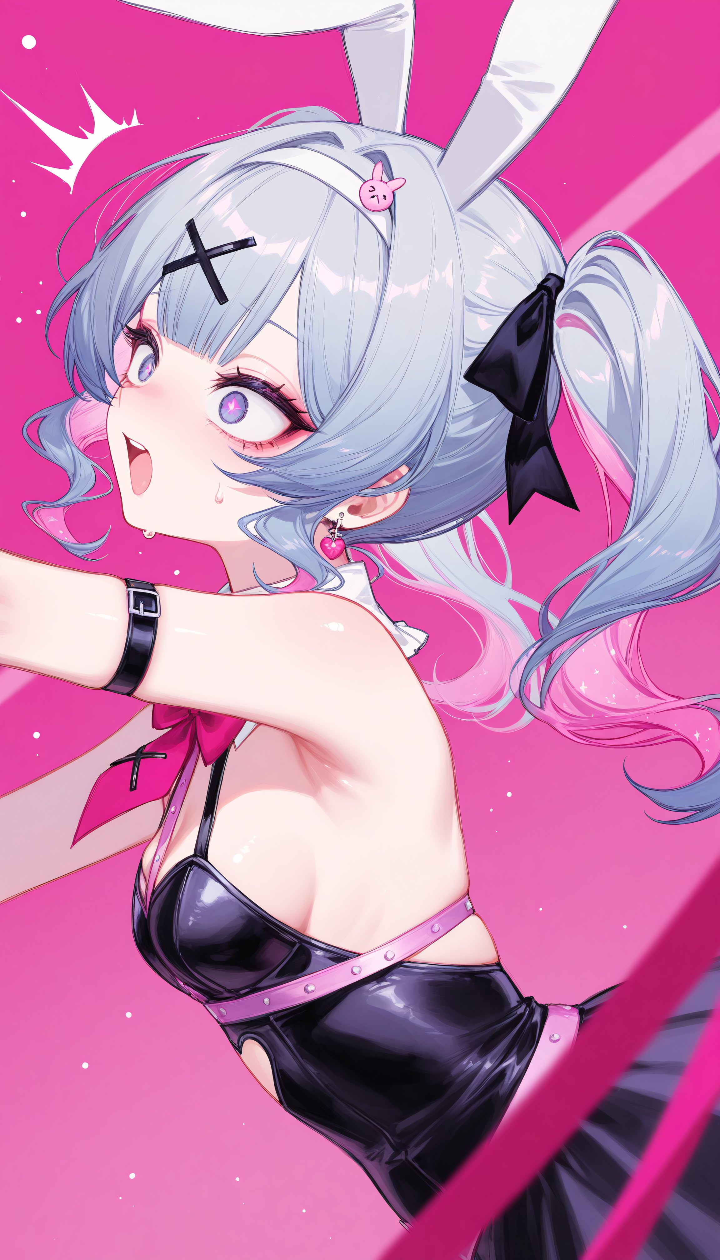 兔子洞初音。#二次元 #初音未来 #壁纸  第4张
