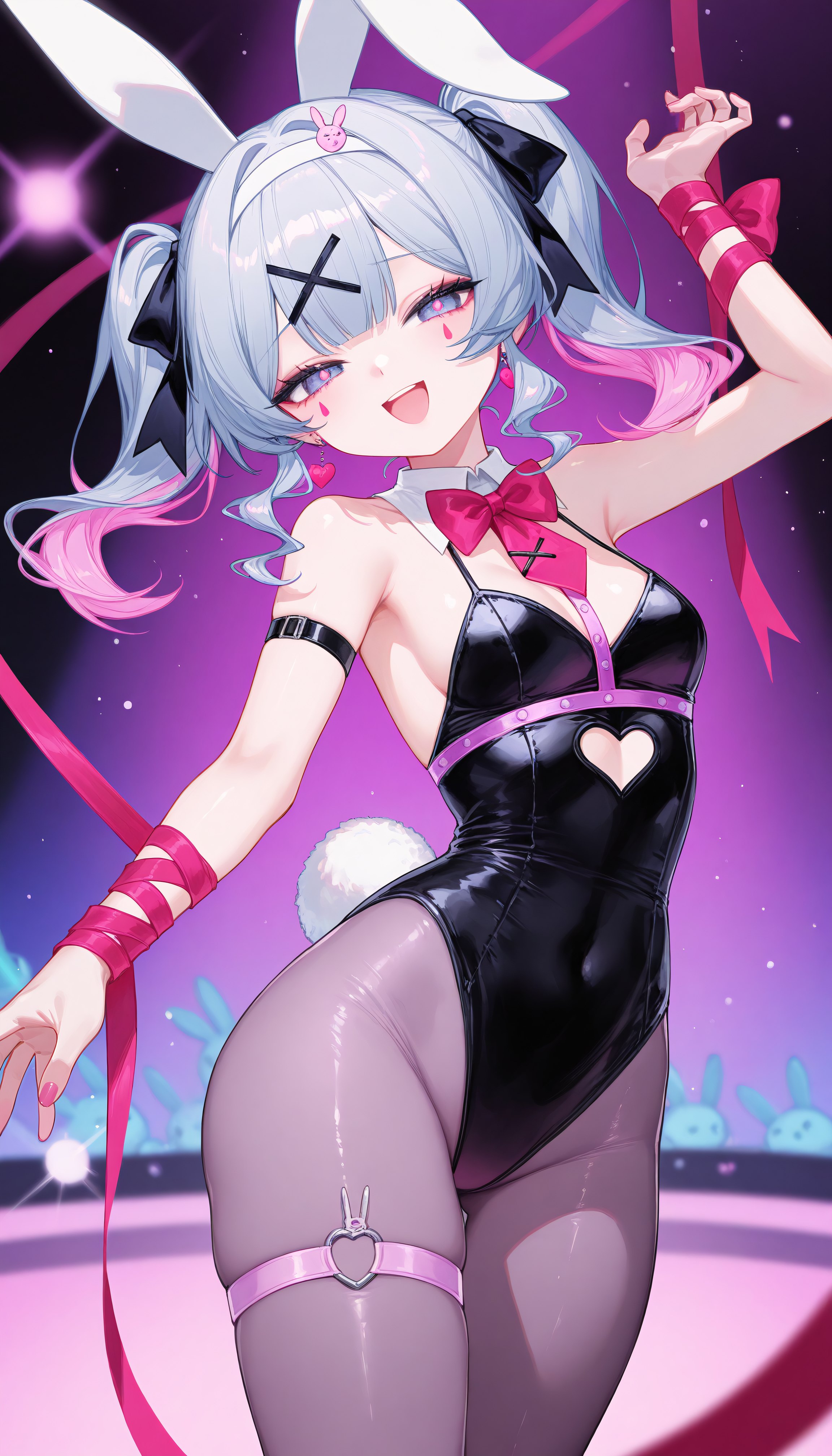 兔子洞初音。#二次元 #初音未来 #壁纸  第3张