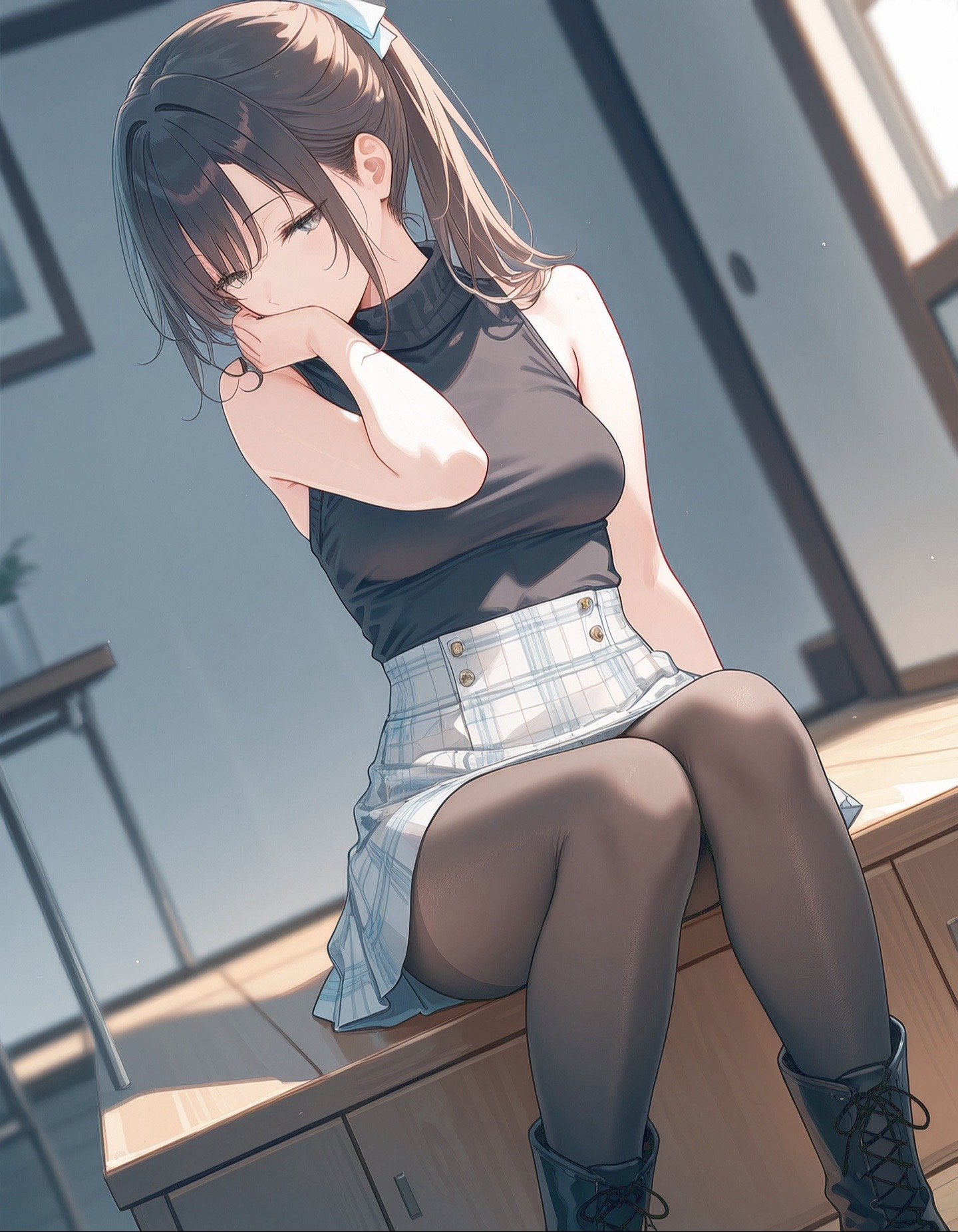 两个人互相付出和被感动，爱就可以爱很久#二次元美图 #动漫少女 #二次元 #萝莉  第3张