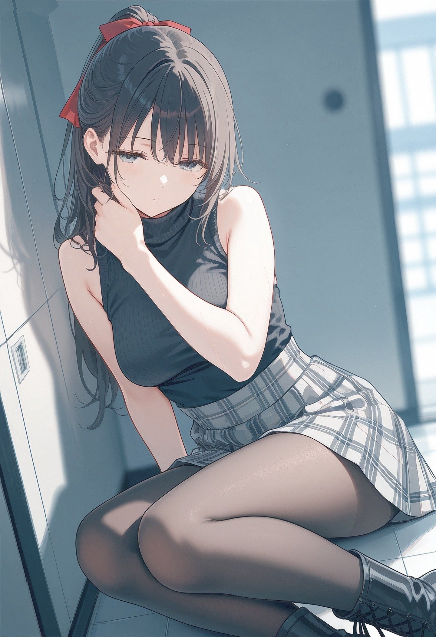 两个人互相付出和被感动，爱就可以爱很久#二次元美图 #动漫少女 #二次元 #萝莉  第2张