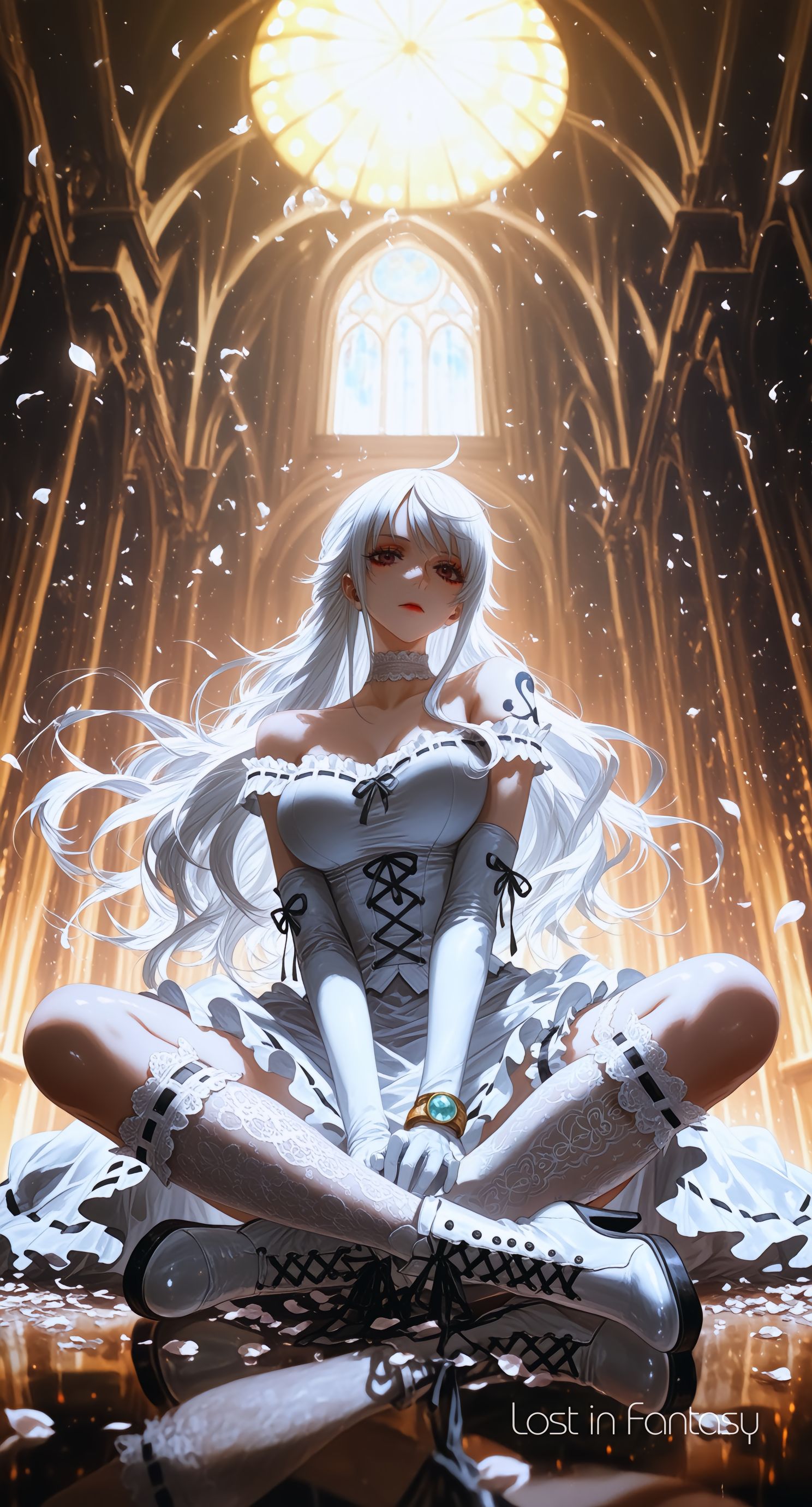 白哥特 海贼王 航海王 二创 ai绘画  第2张