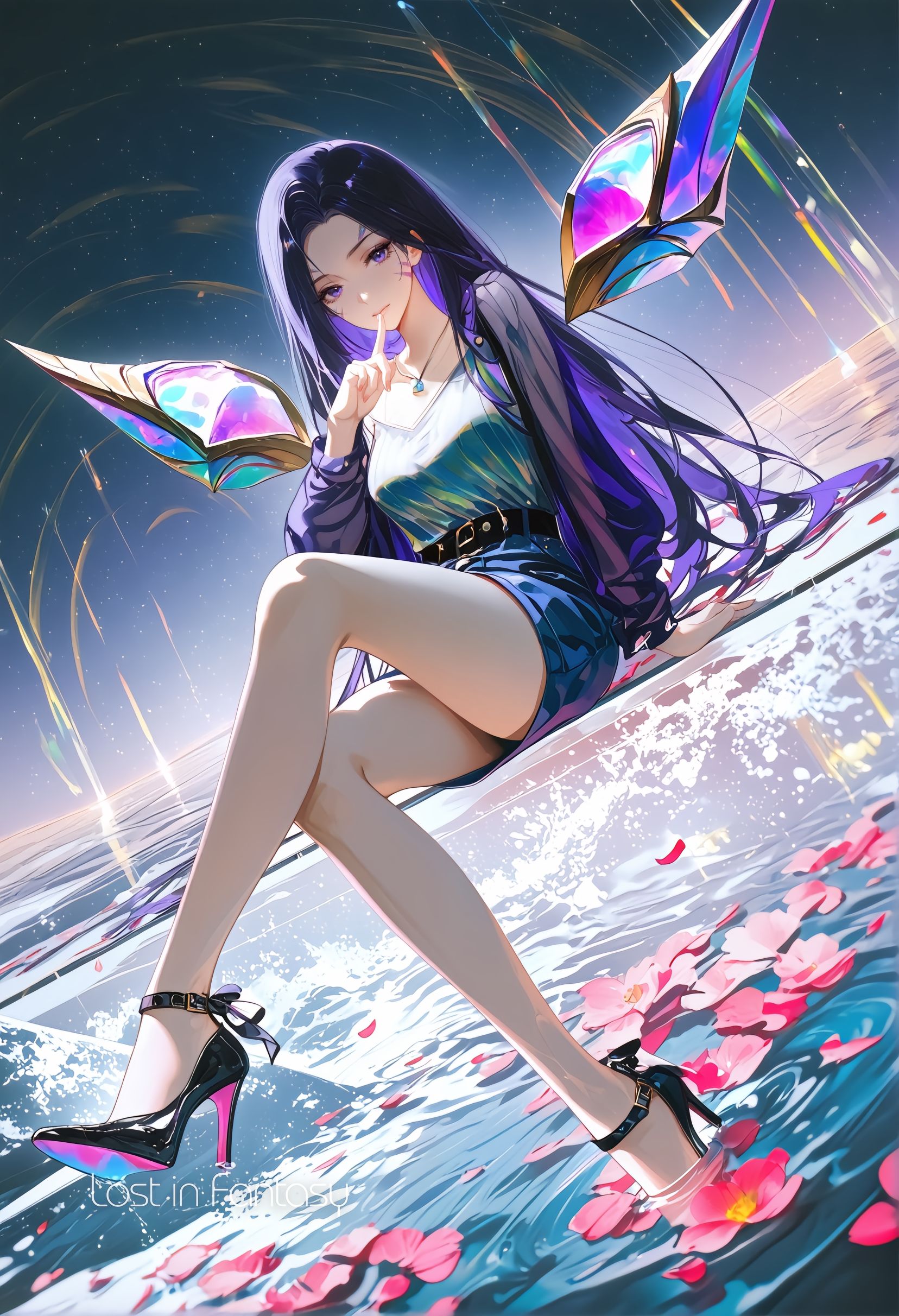英雄联盟 lol 二创 二次元ai绘画  第4张