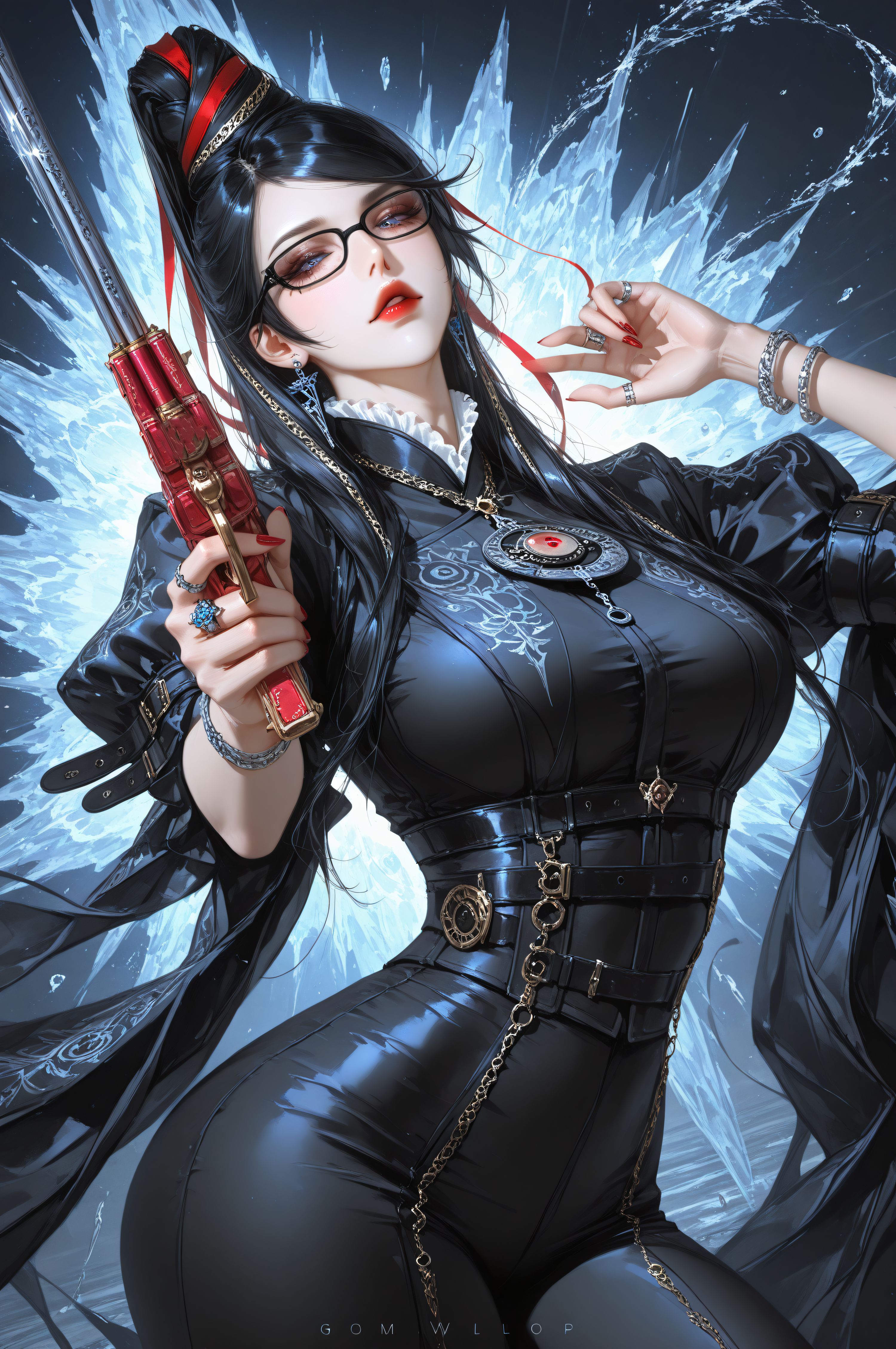 贝优妮塔 猎天使魔女 二次元 游戏人物 御姐  第3张