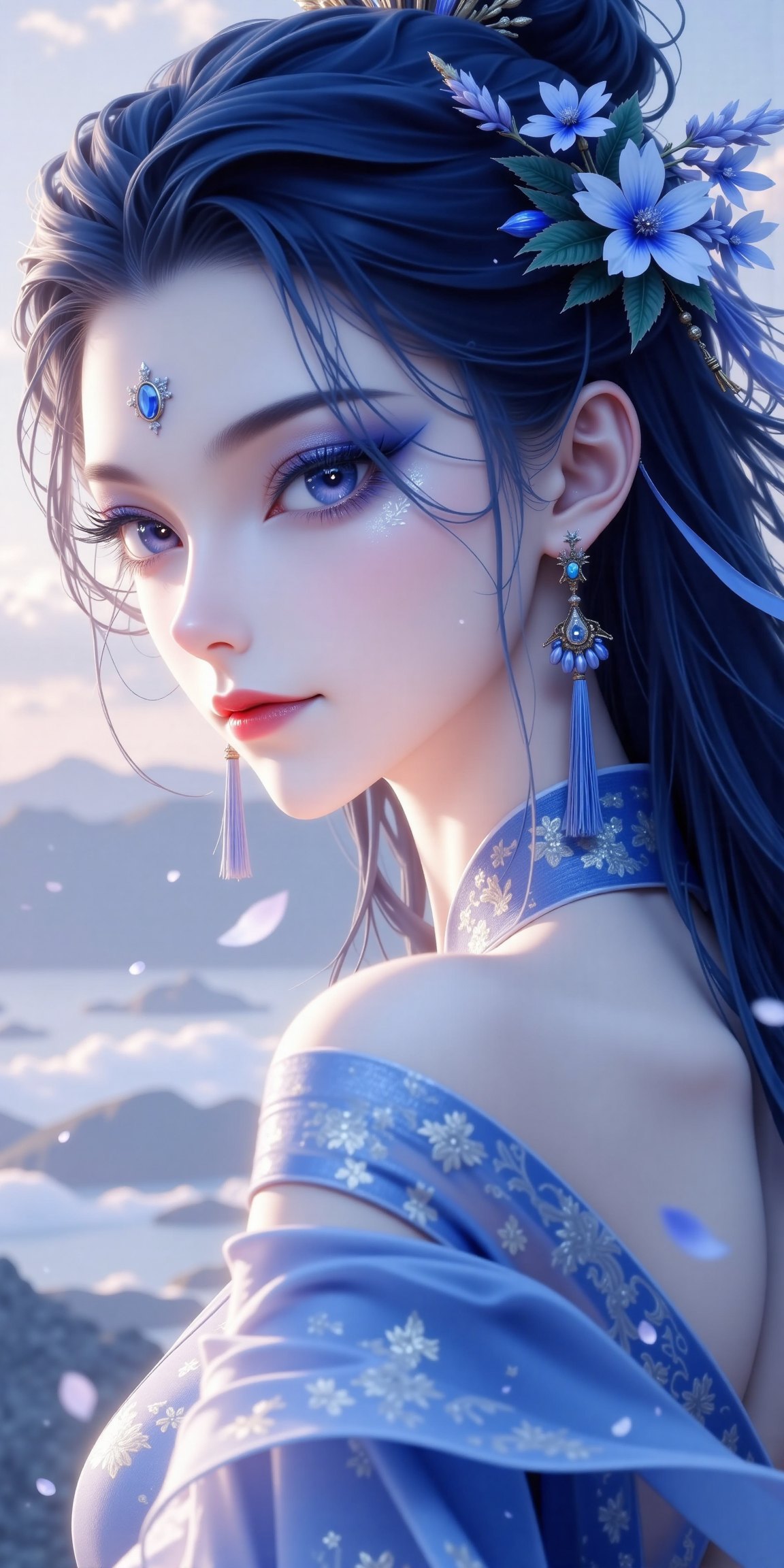 敖闰。#美出高级感 #御姐 #仙气十足 #哪吒之魔童闹海  第2张