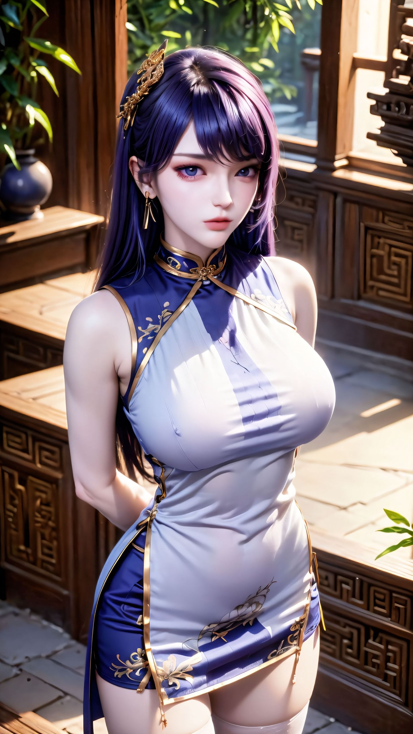 国漫女神 #神印王座 #圣采儿 #旗袍美人 #国漫女神壁纸  第1张