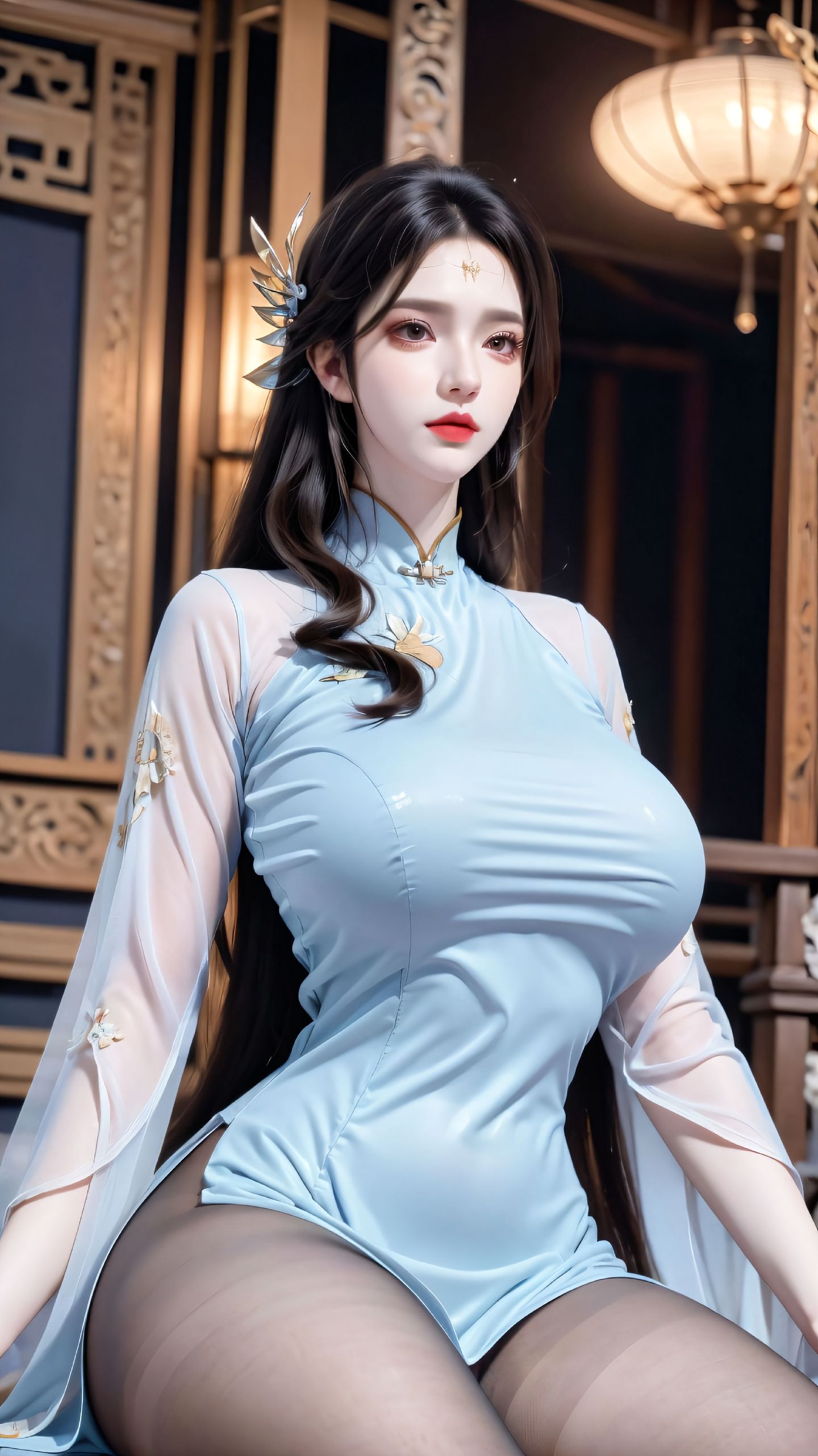 #国漫女神 #斗破苍穹 #玄衣 #旗袍美人 #国漫壁纸  第2张