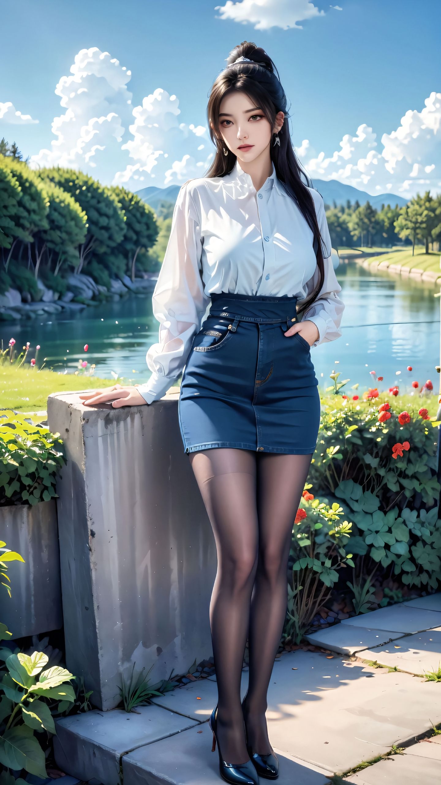 给你个机会向我表白，失败了再给一个。#二次元美女 #剑来 #宁姚 #陈平安宁姚 #二次元壁纸  第4张