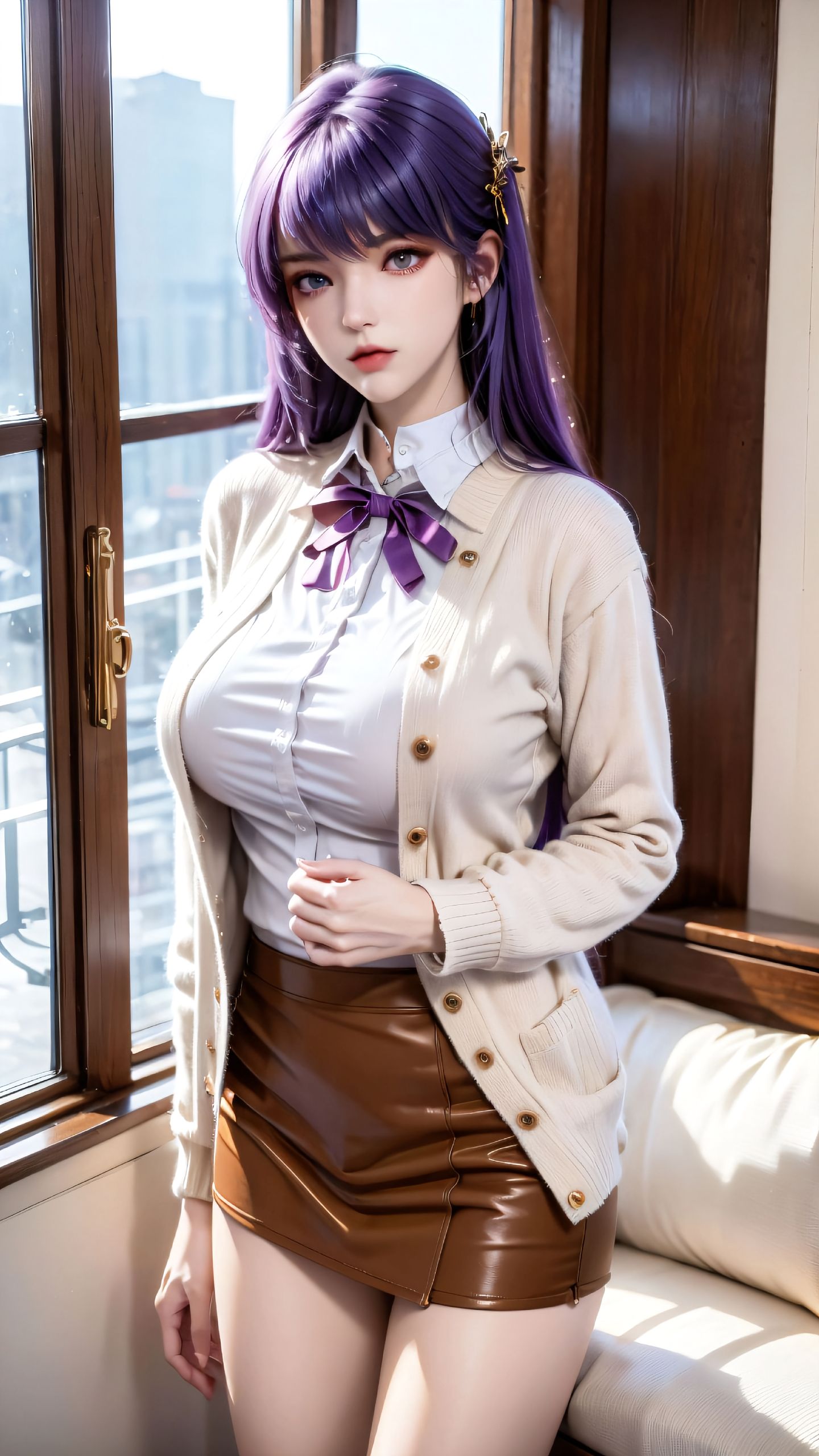 当年相知未回音，空叹年华似流水。#动漫女神 #神印王座 #圣采儿 #针织衫穿搭 #动漫美图  第3张