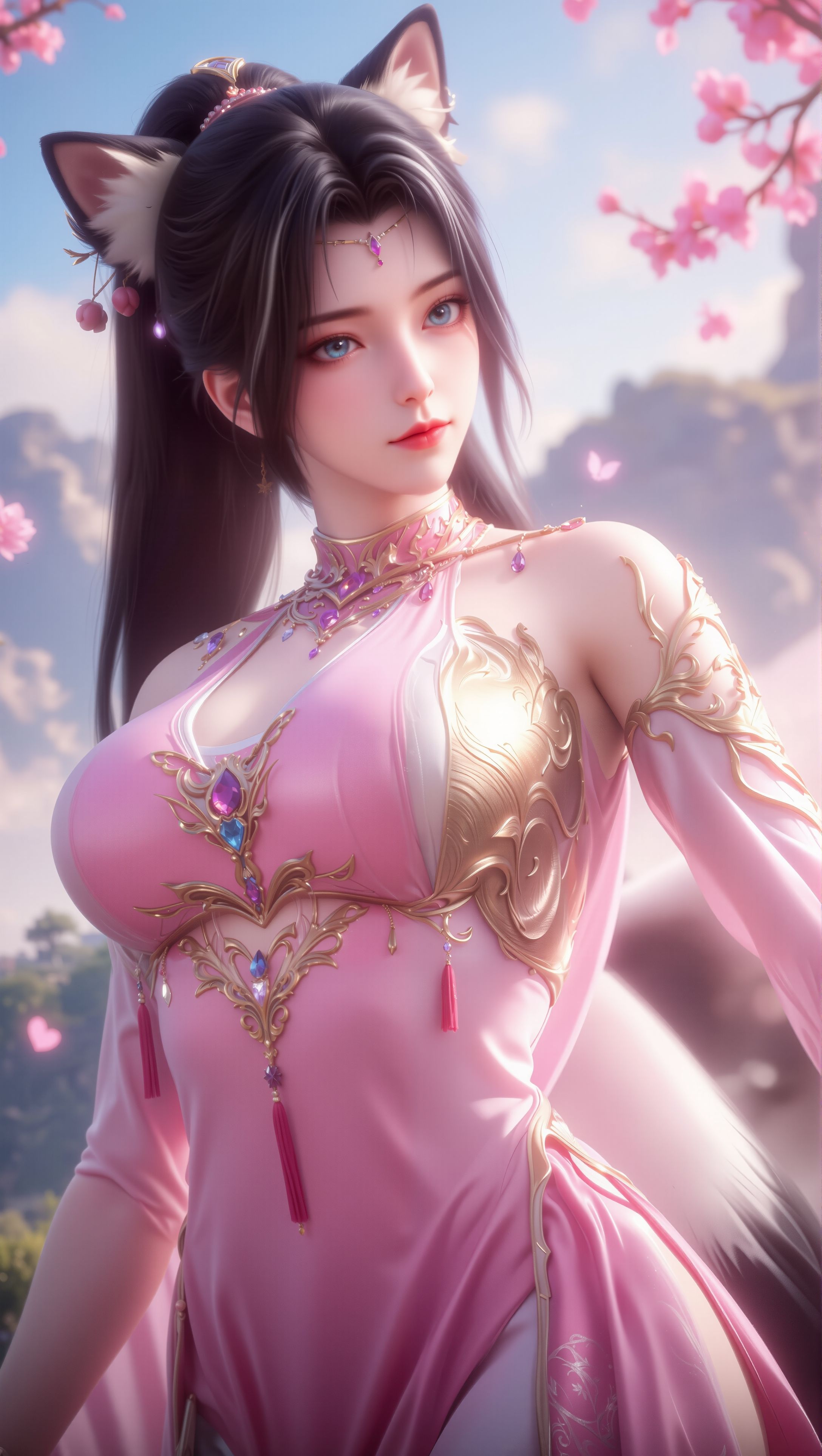 完美世界 天狐仙子绝美。#国漫 #国漫女神 #壁纸 #完美世界 #天狐仙子  第4张