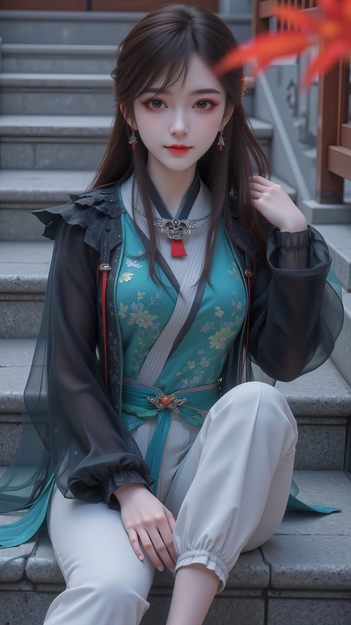国漫女神叶若衣#叶若依#国漫壁纸#少年哥行  第2张