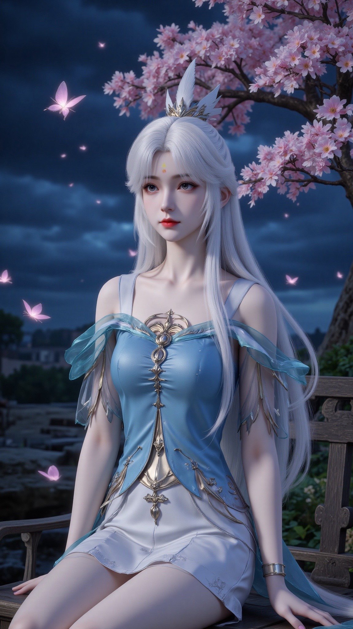 国漫女神雪琳#雪琳 #完美世界 #国漫壁纸  第2张