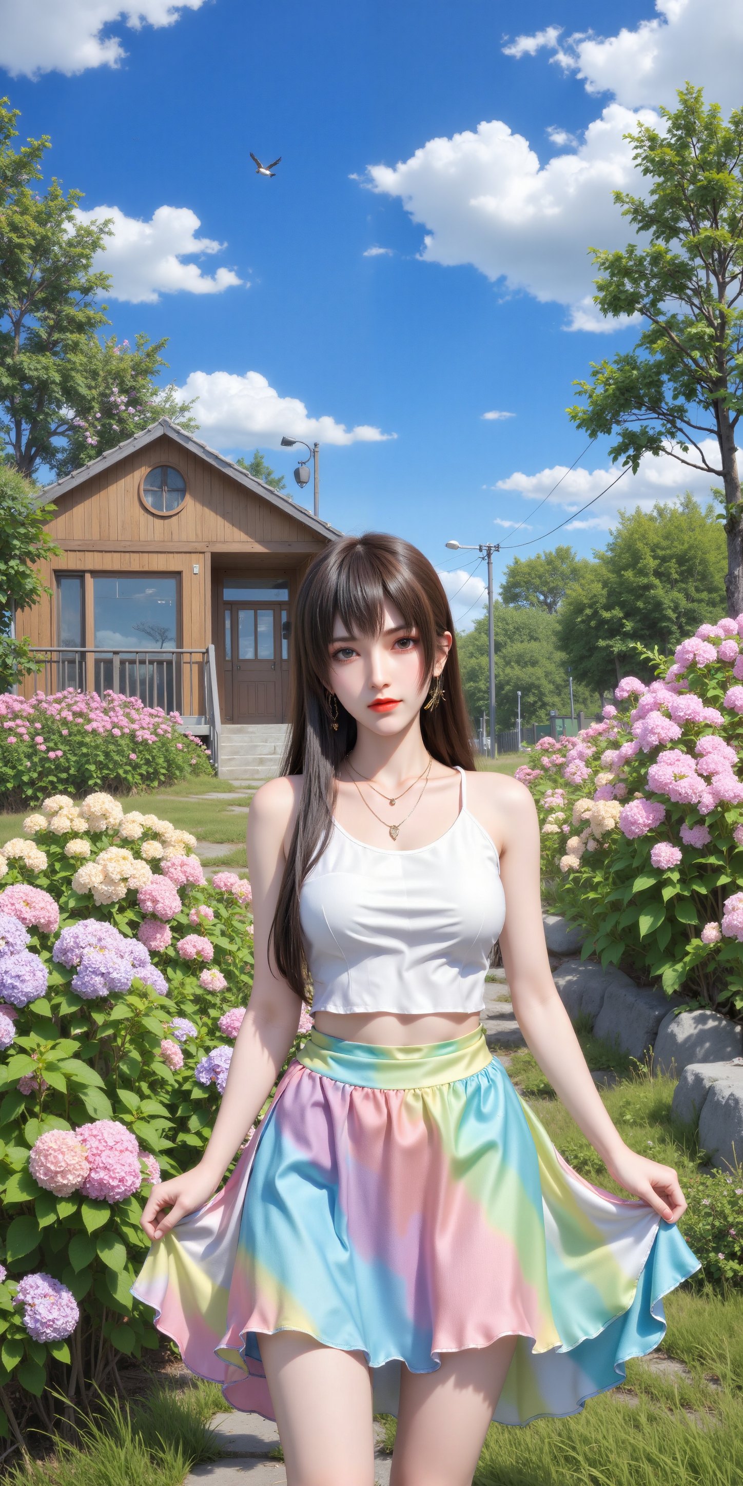 雄兵连：天使彦阳光型微胖女孩。#国漫 #雄兵连 #天使彦 #微胖穿搭 #小清新  第5张