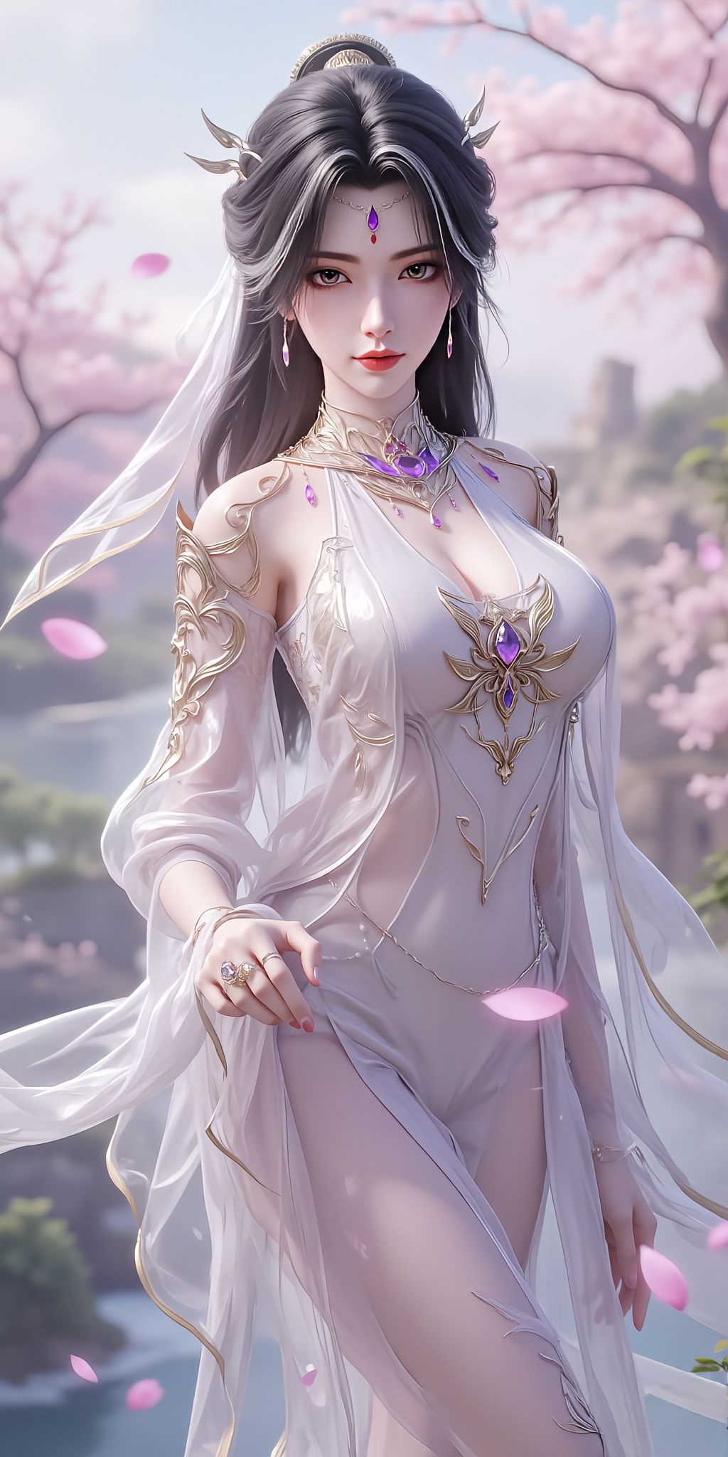 完美世界-#国漫美女 #二次元美图 #美图分享 #这也太好看了 魔女  第5张