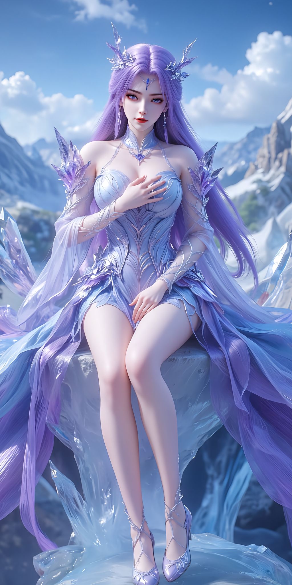 完美世界-月柳#国漫女神 #高清壁纸 #国漫美女  第2张