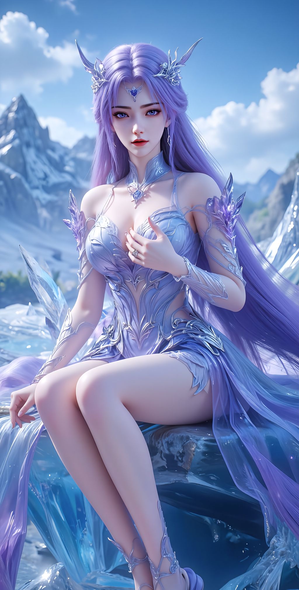 完美世界-月柳#国漫女神 #高清壁纸 #国漫美女  第3张