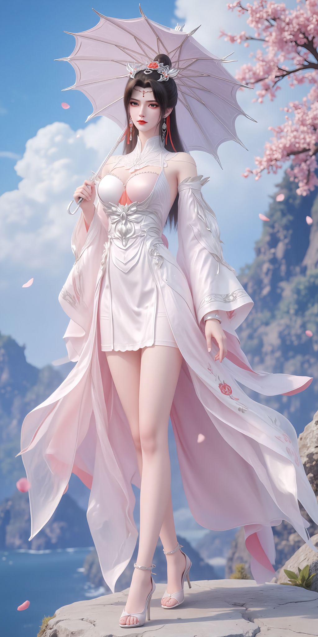 仙逆-柳眉 新建模#高清壁纸 #国漫美女 #肤白貌美  第2张