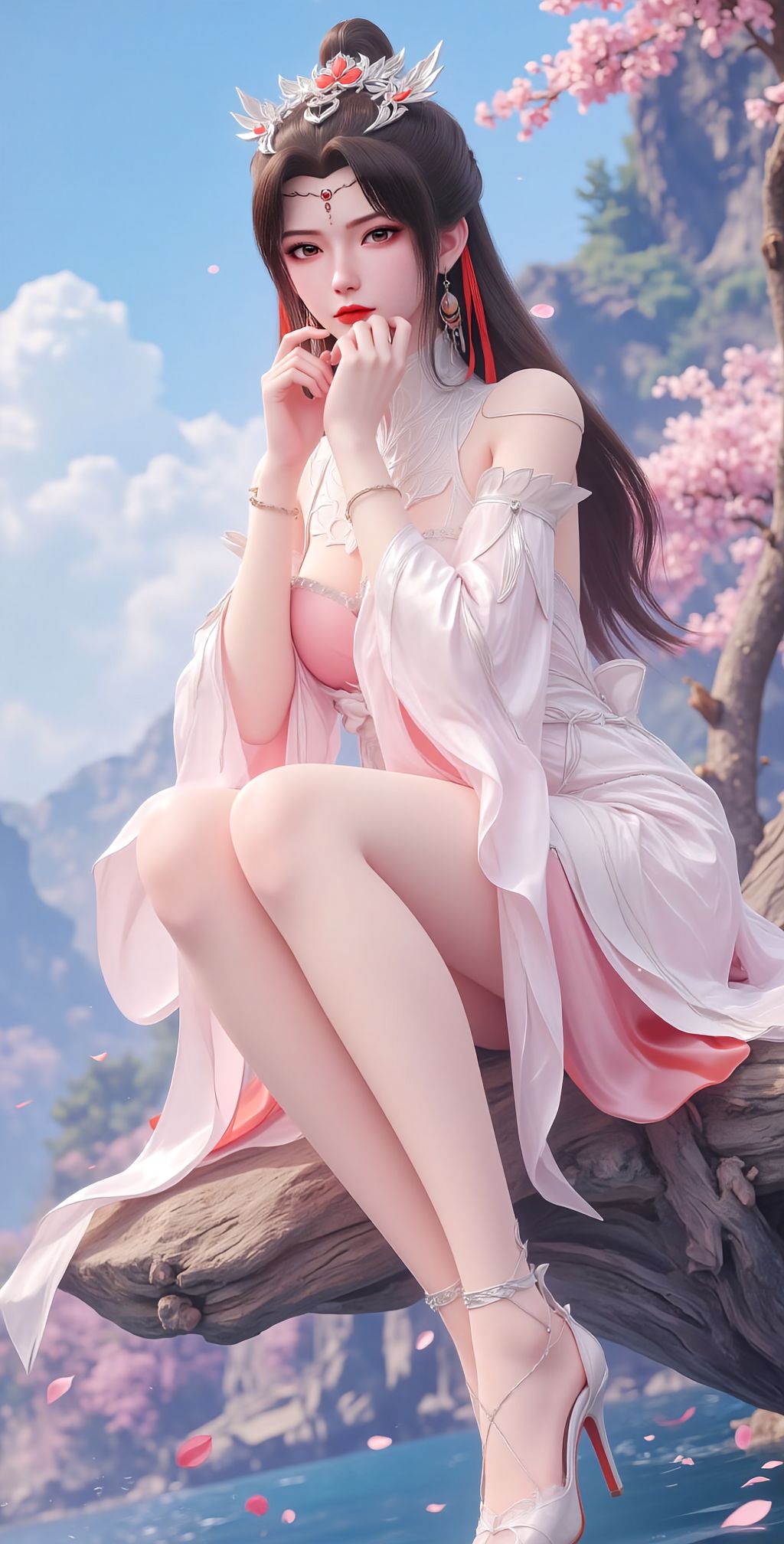 仙逆-柳眉 新建模#高清壁纸 #国漫美女 #肤白貌美  第1张