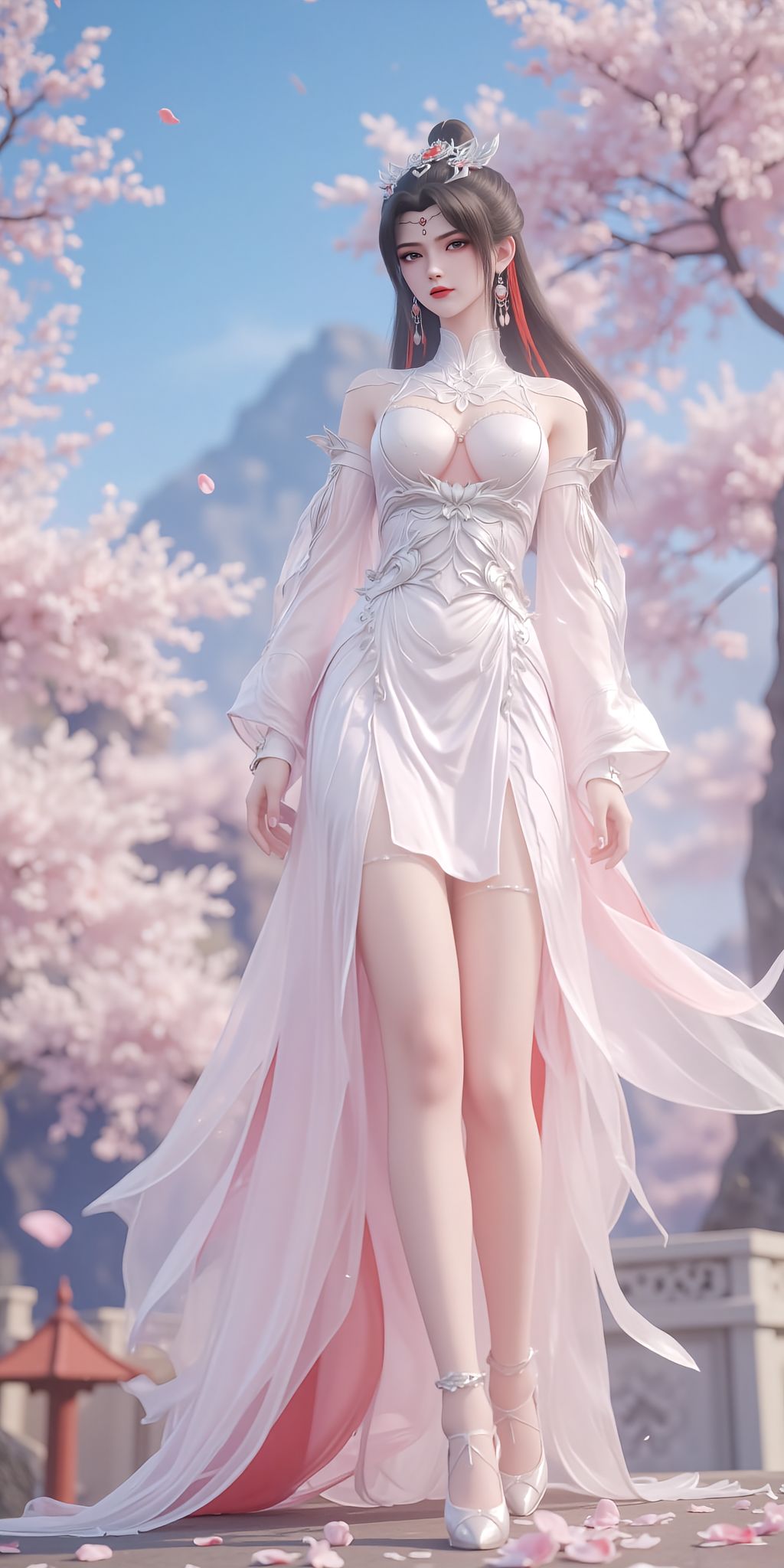 仙逆-柳眉 新建模#高清壁纸 #国漫美女 #肤白貌美  第5张