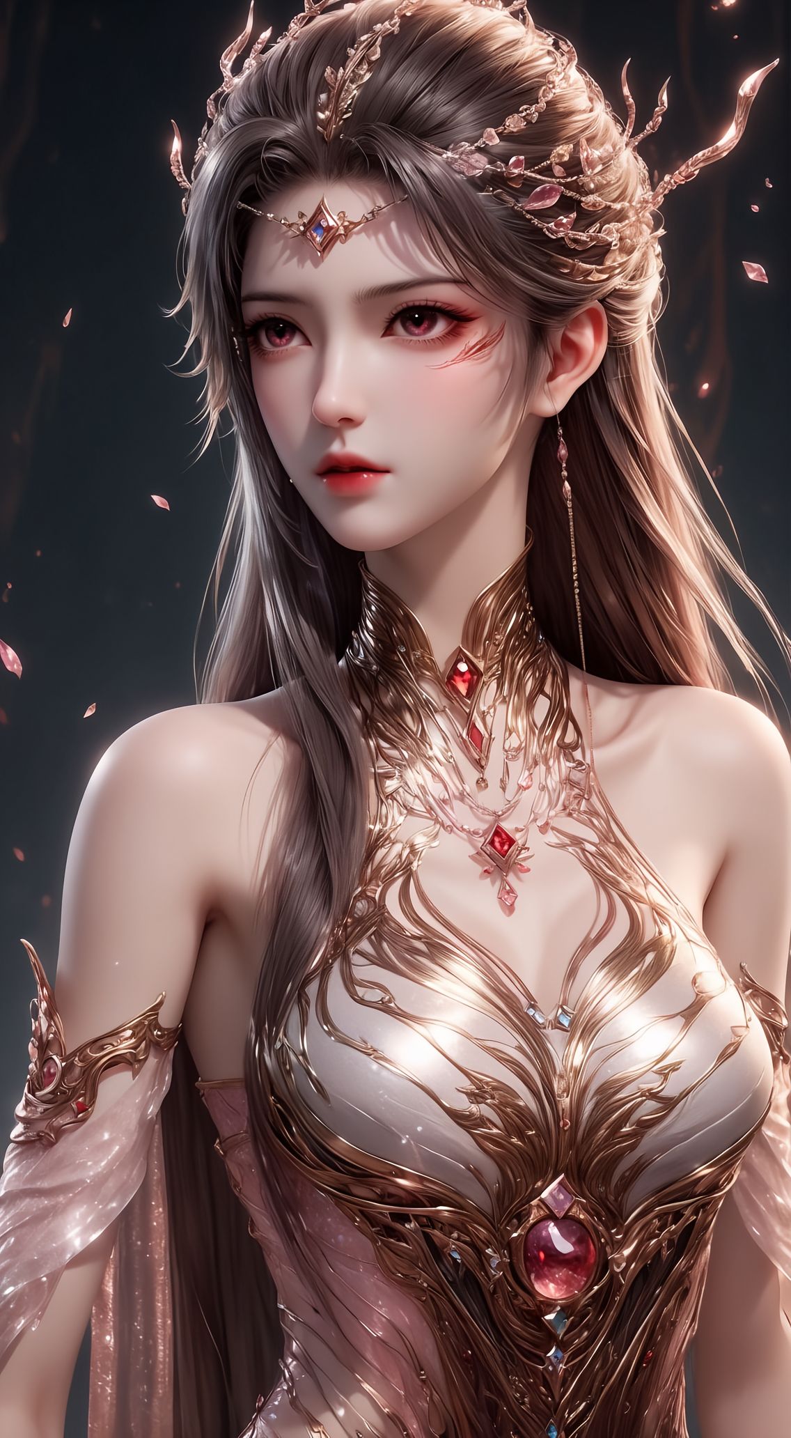 美杜莎女王。#斗破苍穹 #美杜莎女王 #AIcg绘画  第1张