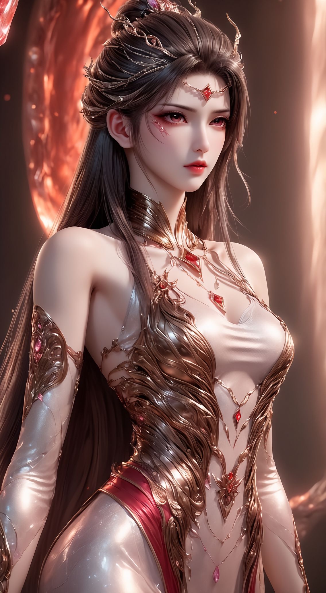 美杜莎女王。#斗破苍穹 #美杜莎女王 #AIcg绘画  第3张